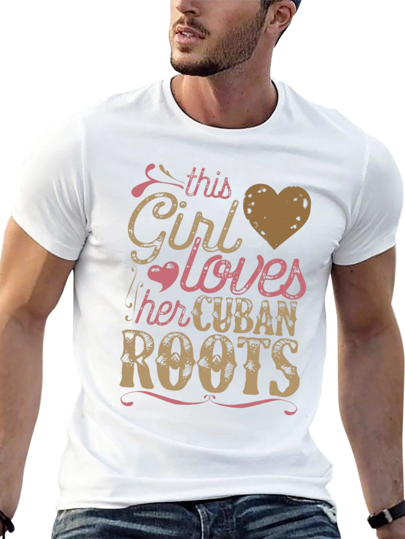 Cuban Roots T-Shirt - This Girl Loves Cuba Tee