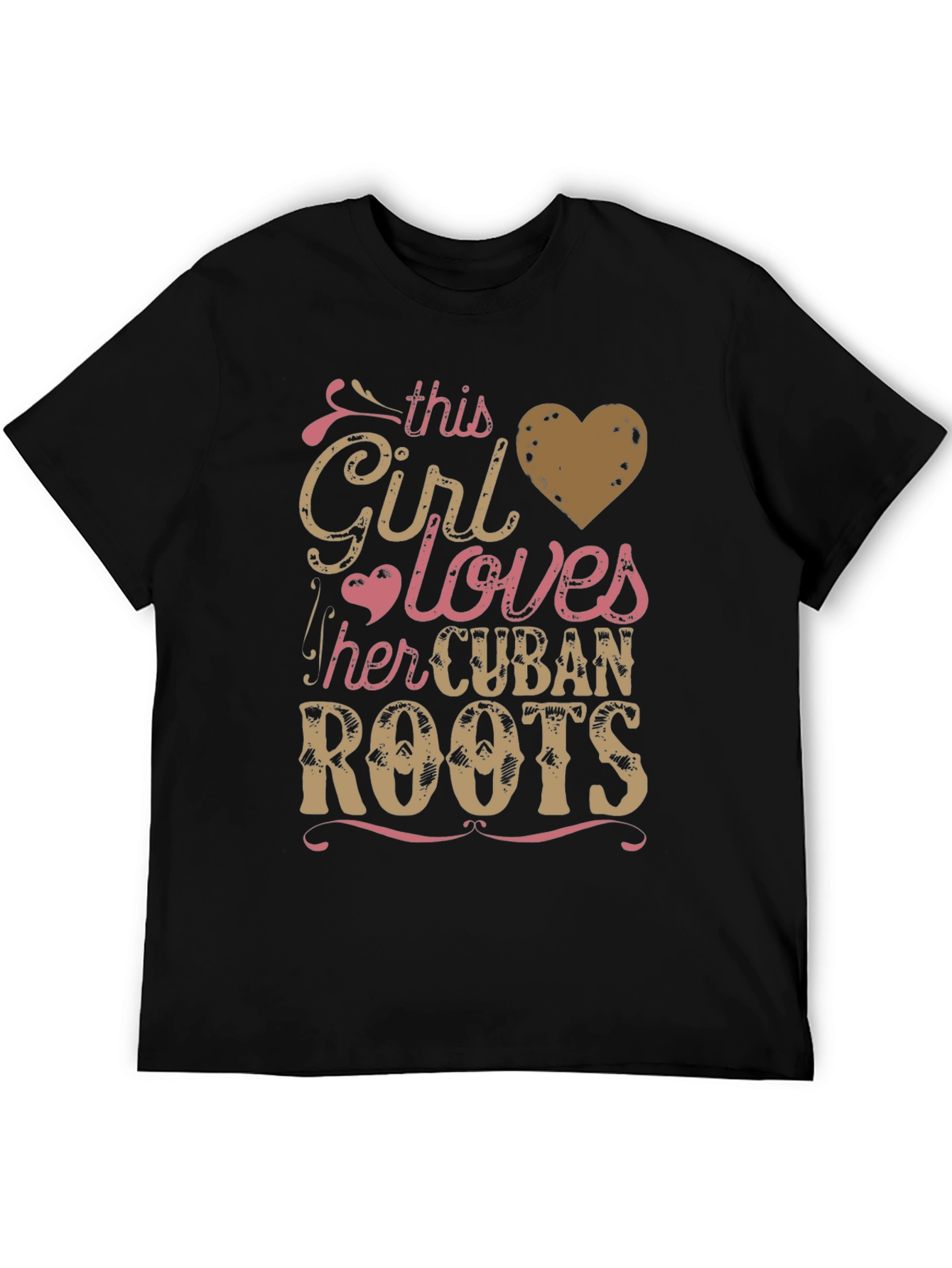 Cuban Roots T-Shirt - This Girl Loves Cuba Tee