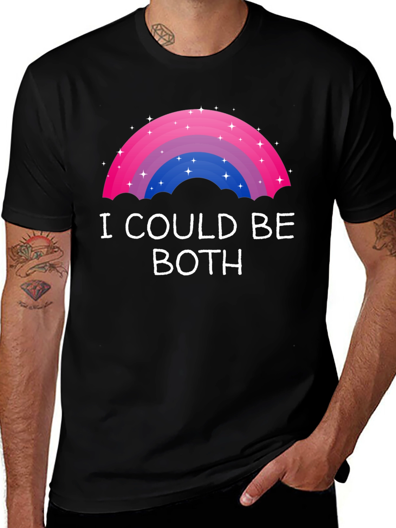 I Could Be Both Bi Pride T-Shirt