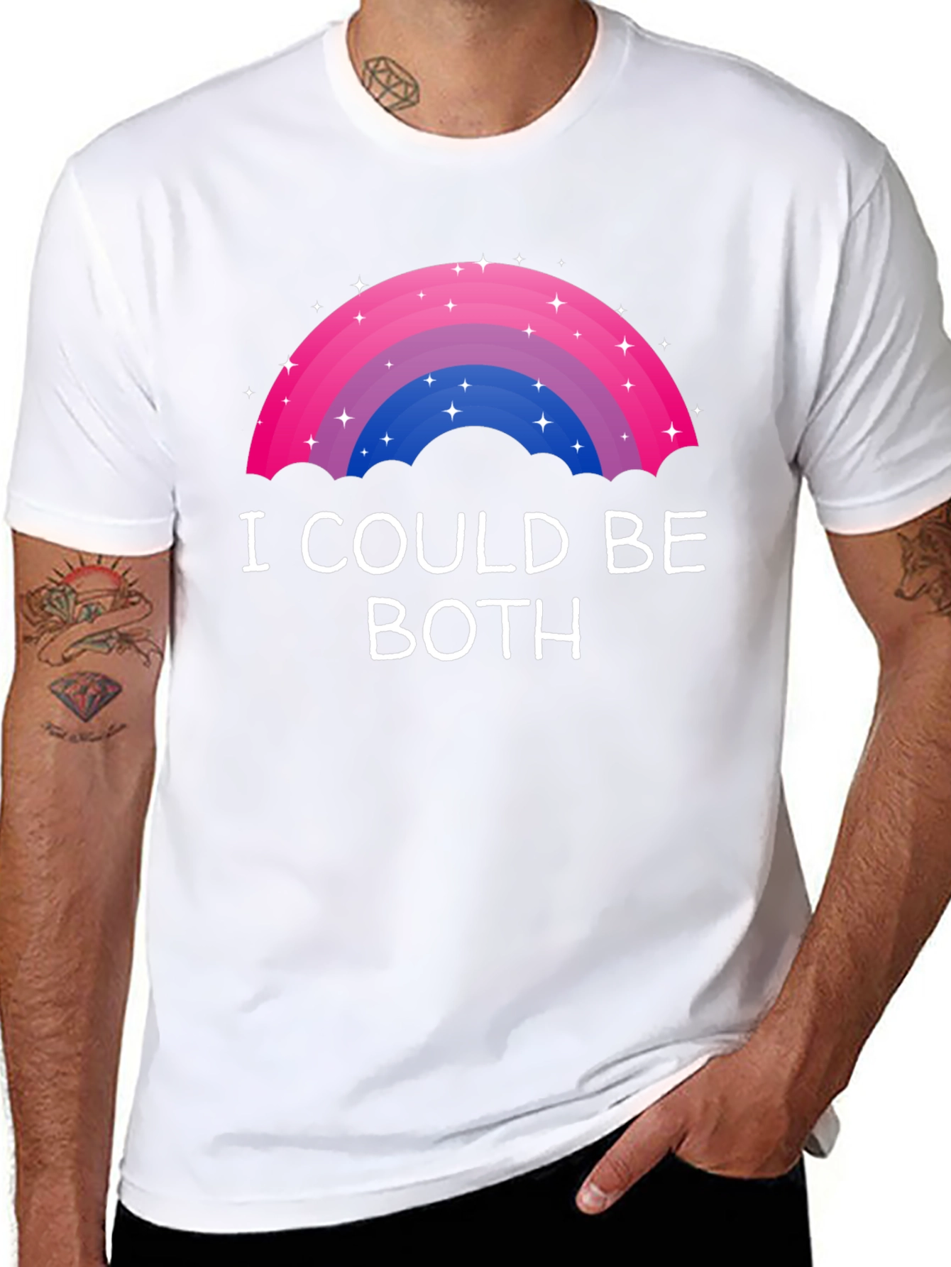 I Could Be Both Bi Pride T-Shirt