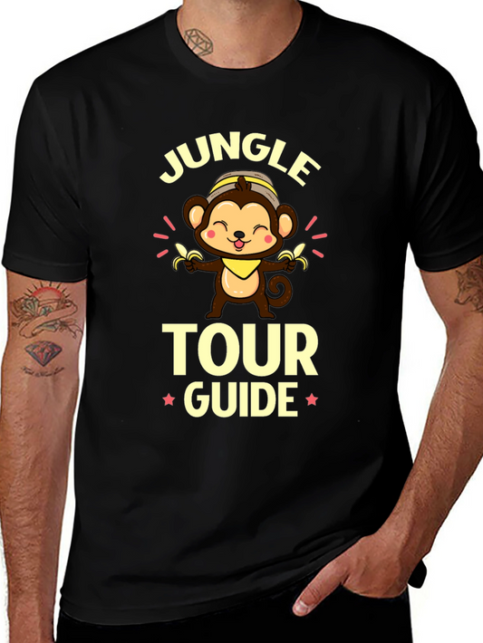 Jungle Tour Guide Monkey T-Shirt