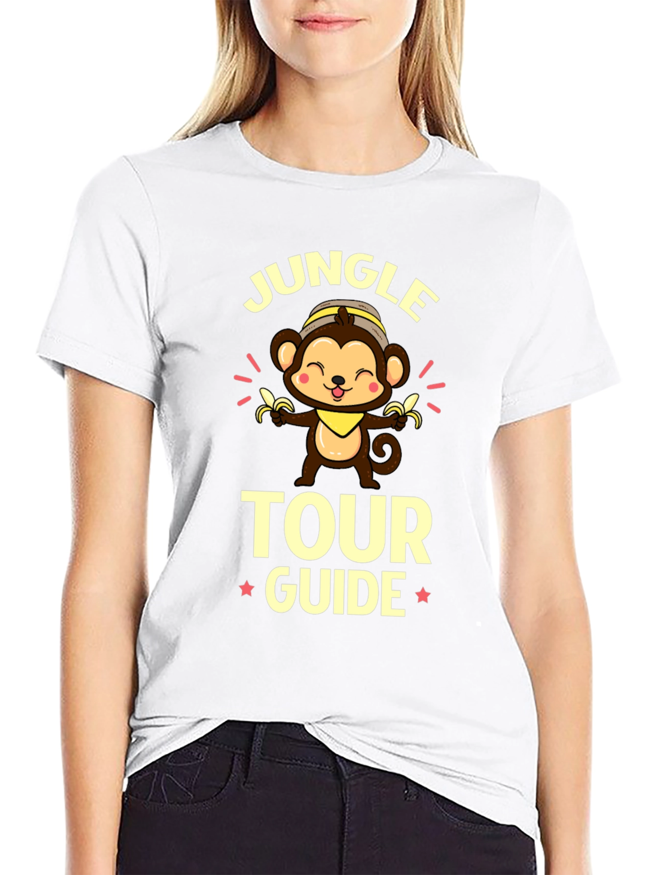 Jungle Tour Guide Monkey T-Shirt