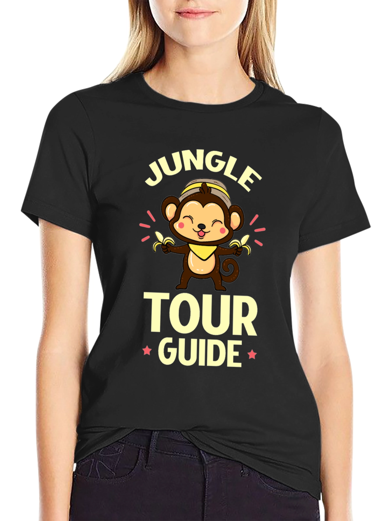Jungle Tour Guide Monkey T-Shirt