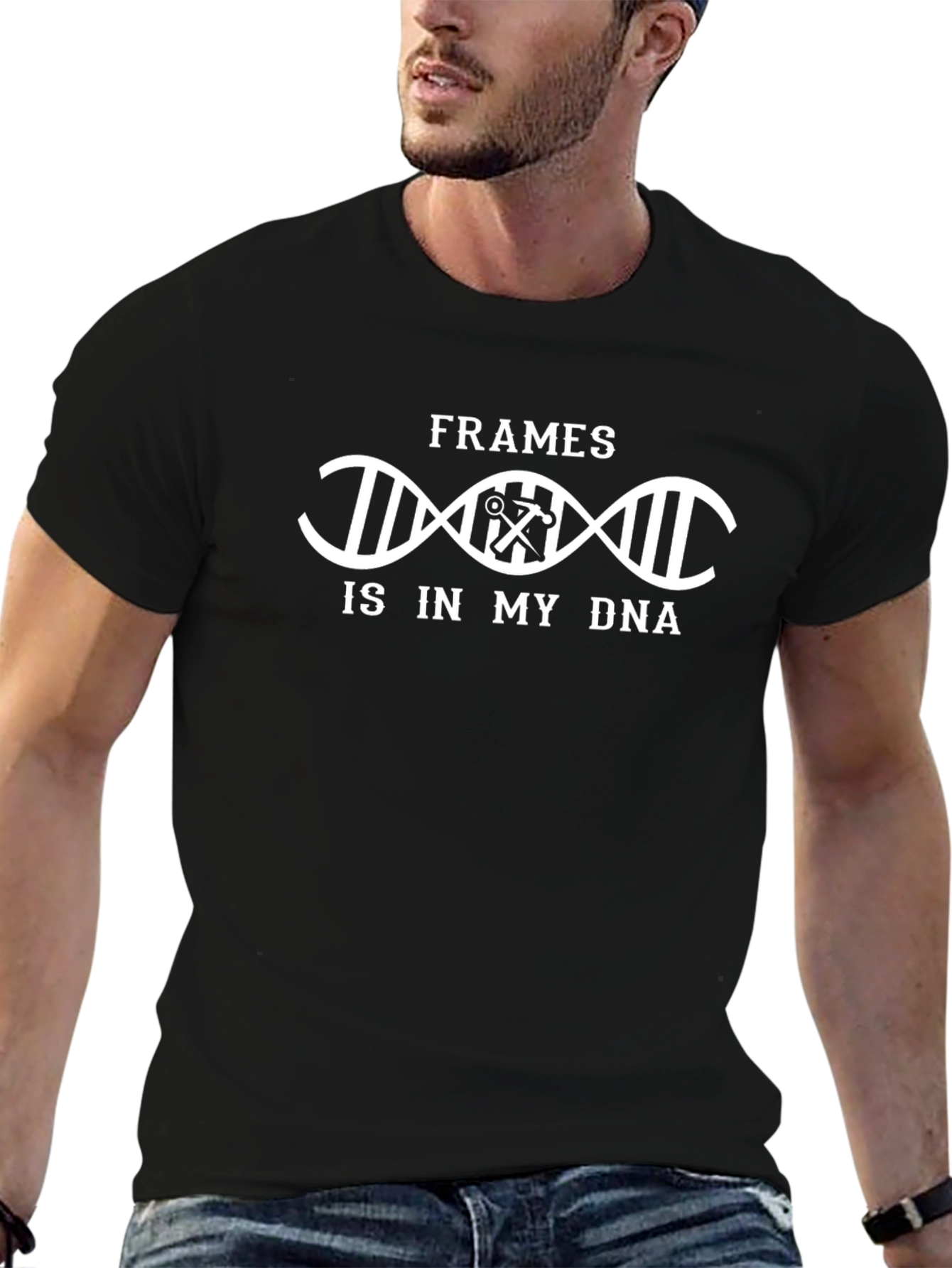 Frames is in My DNA T-Shirt - Black