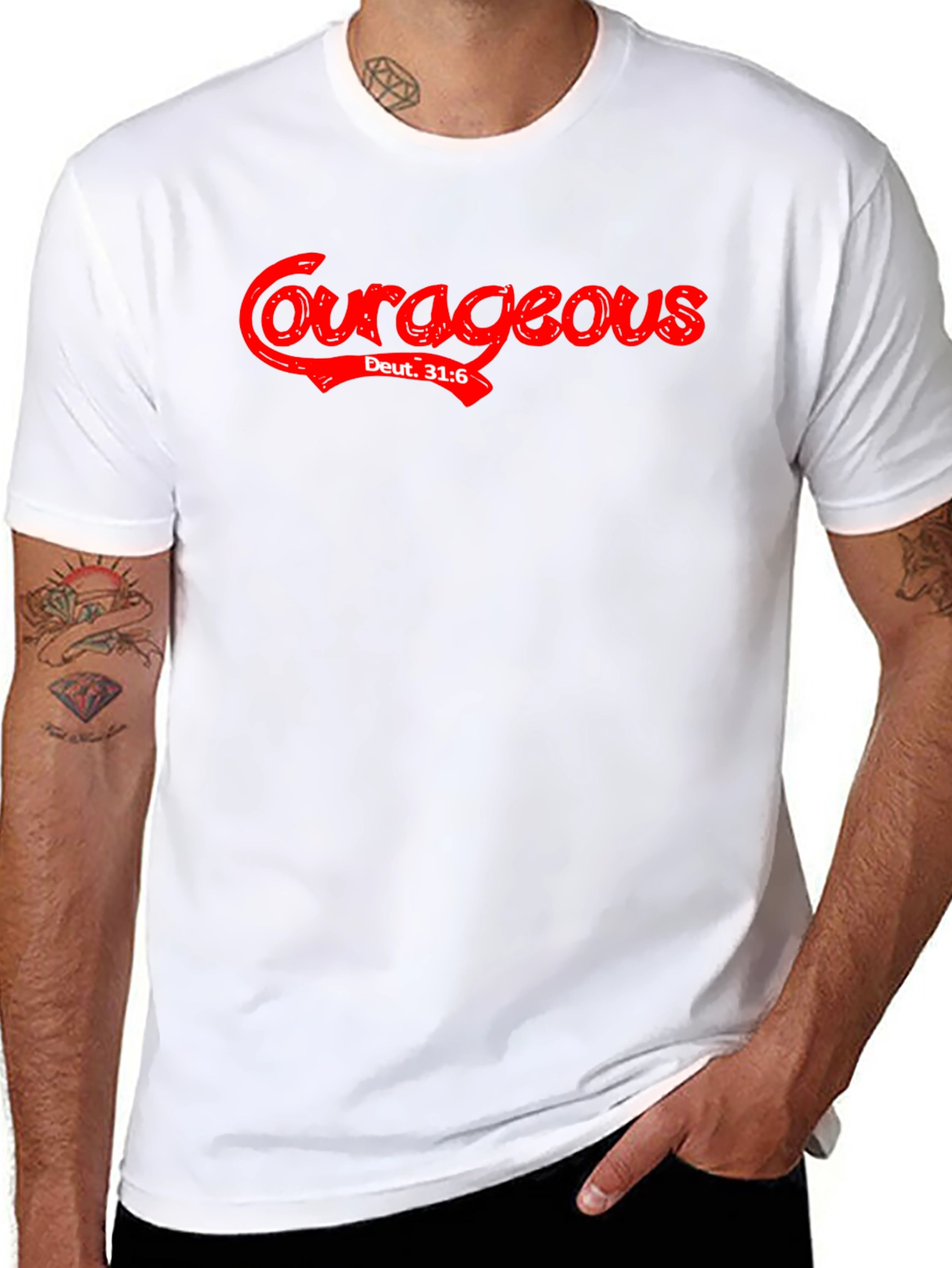 Courageous Christian T-Shirt