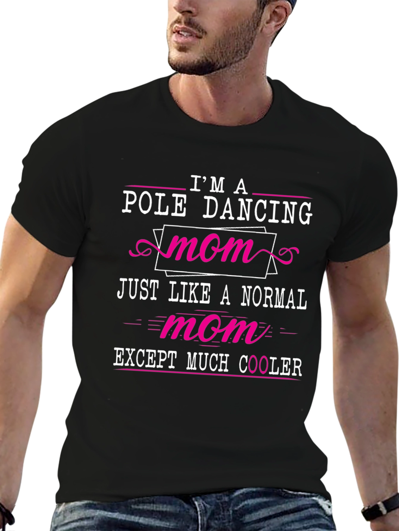 Pole Dancing Mom Graphic Tee - Unique Gift