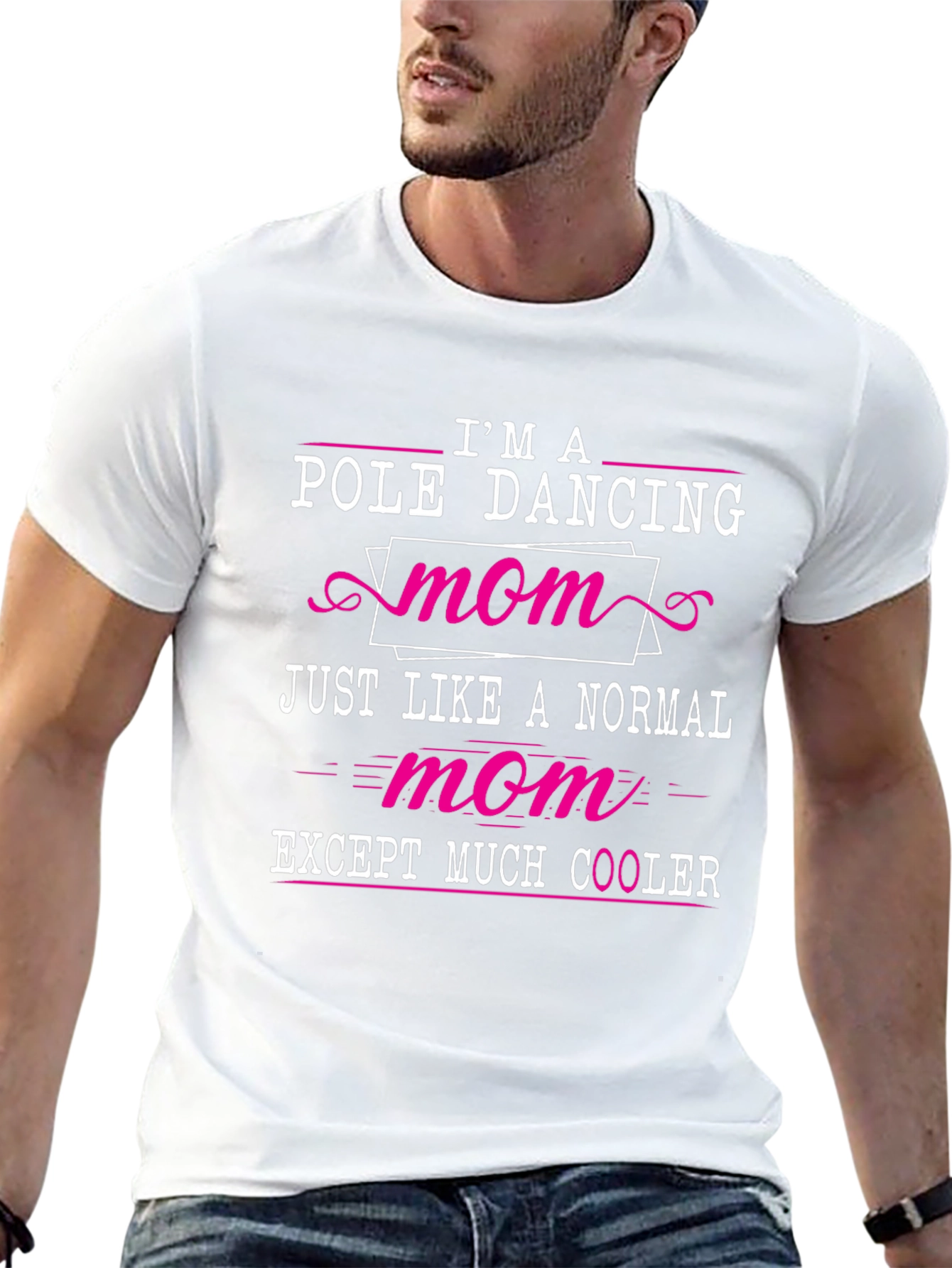 Pole Dancing Mom Graphic Tee - Unique Gift