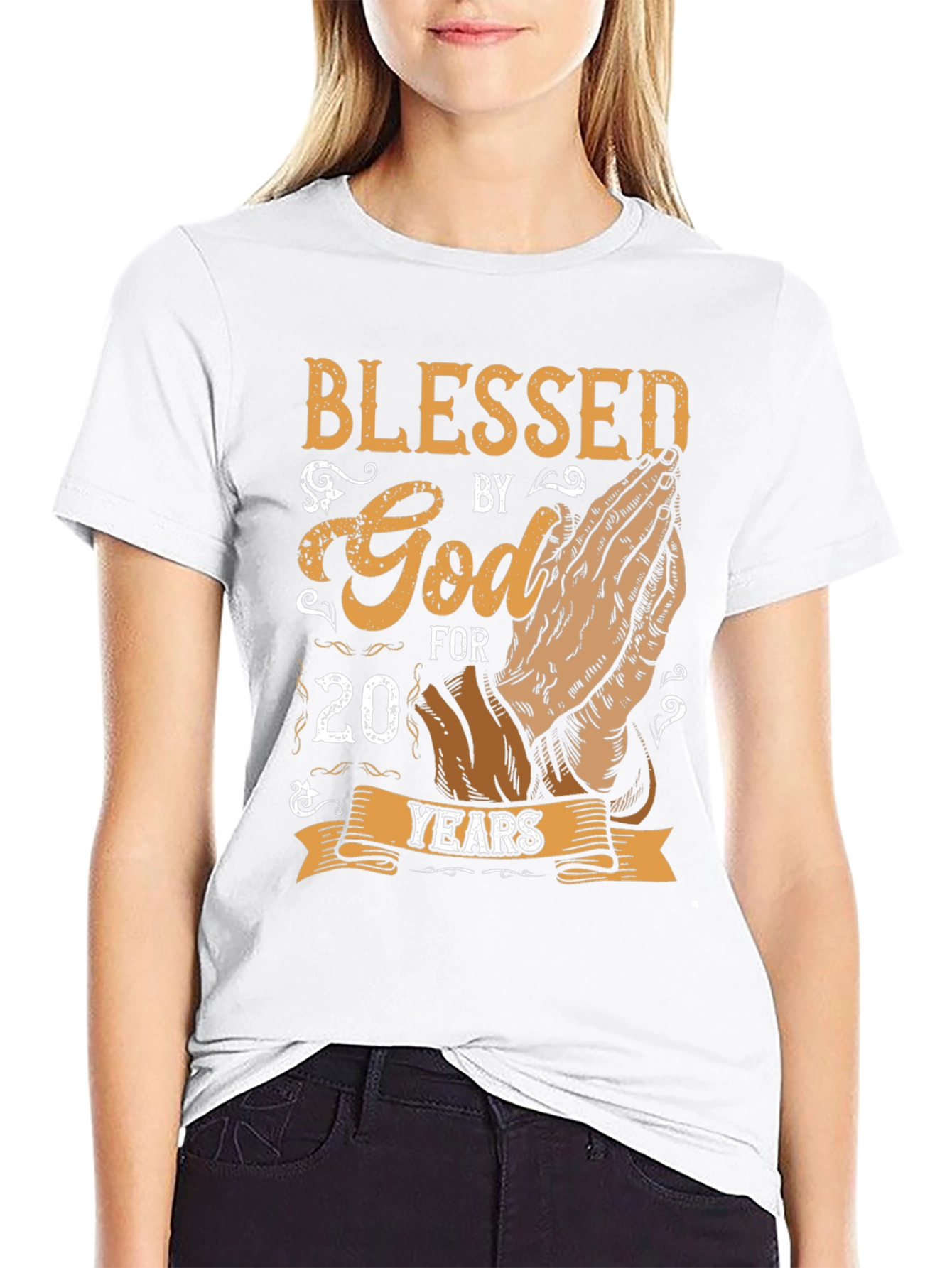 Blessed by God 20 Years T-Shirt