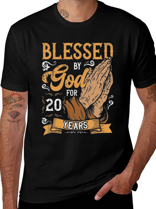 Blessed by God 20 Years T-Shirt