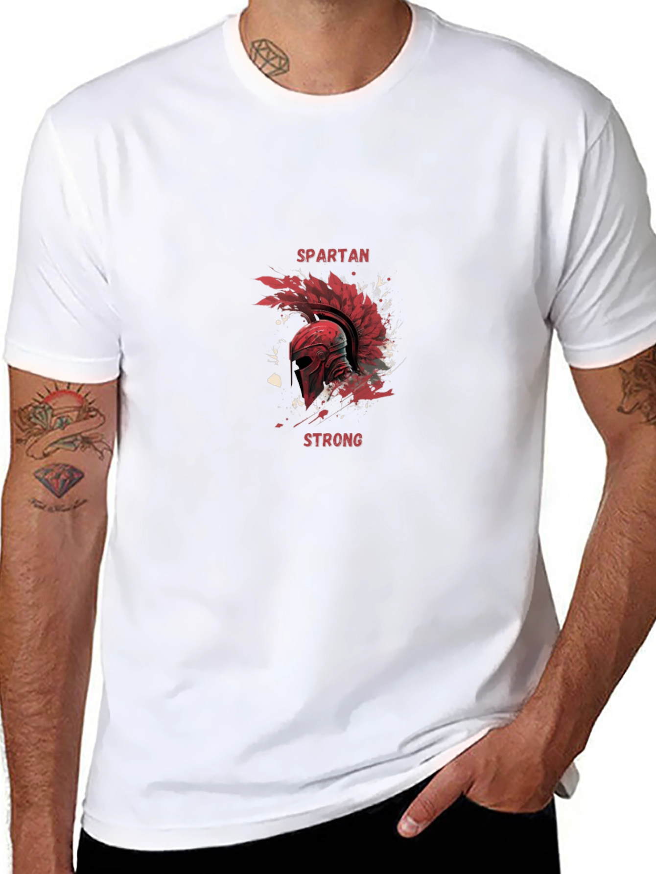 Spartan Strong Graphic T-Shirt