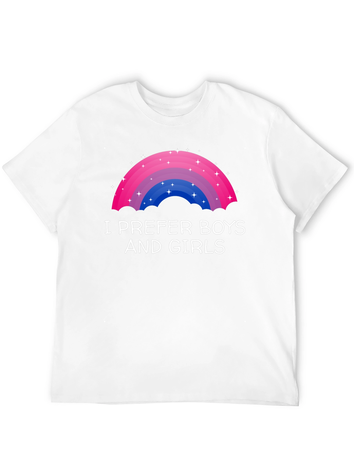 I Prefer Boys and Girls Bi Pride T-Shirt