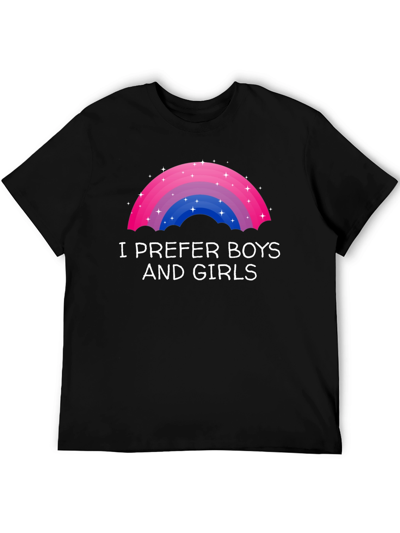 I Prefer Boys and Girls Bi Pride T-Shirt