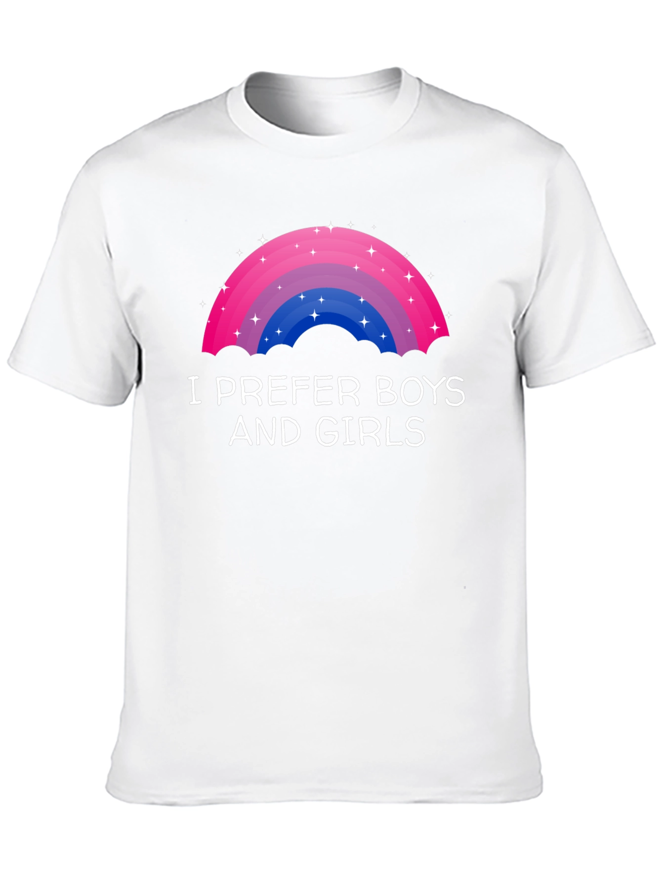 I Prefer Boys and Girls Bi Pride T-Shirt