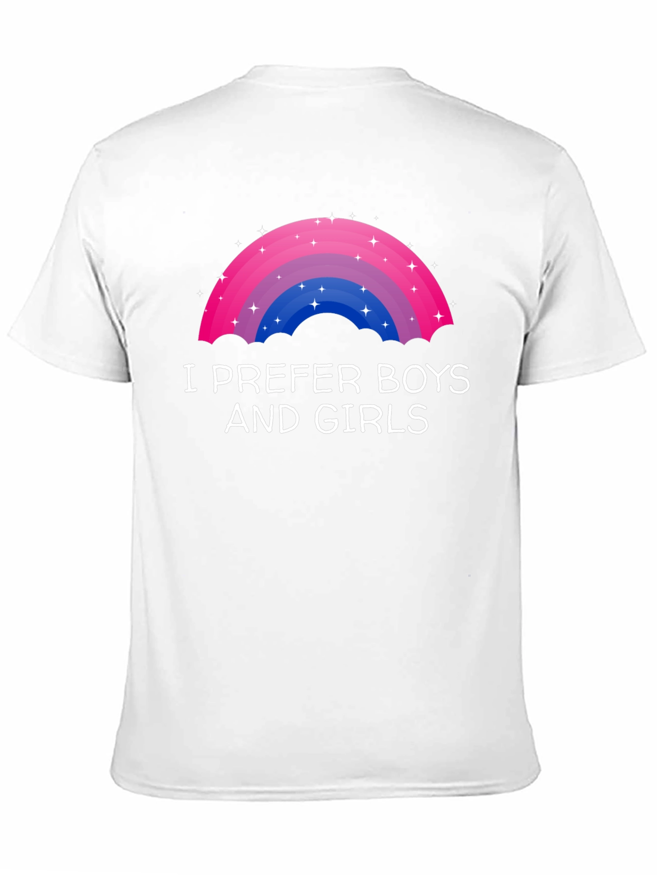 I Prefer Boys and Girls Bi Pride T-Shirt