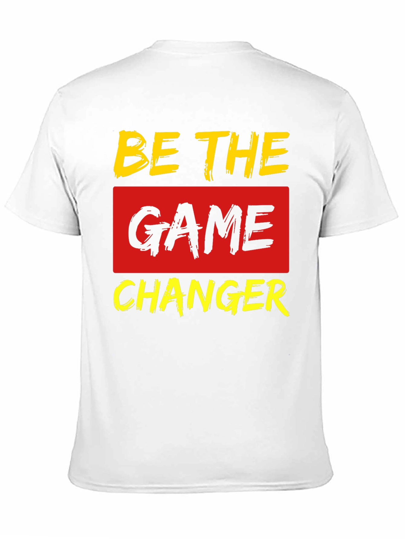 Be The Game Changer Black Graphic T-Shirt