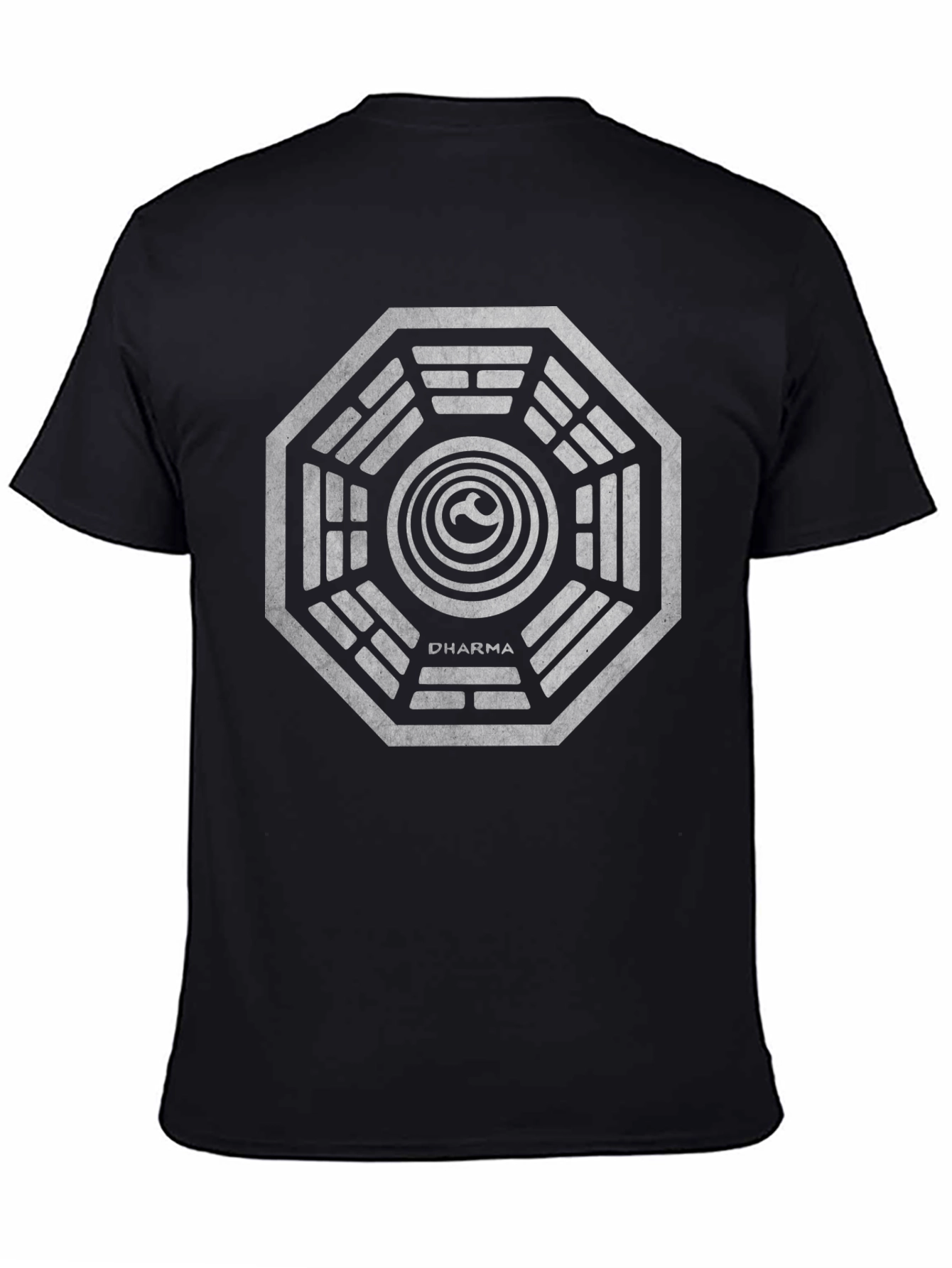 Dharma Initiative Black T-Shirt - Lost Inspired Design