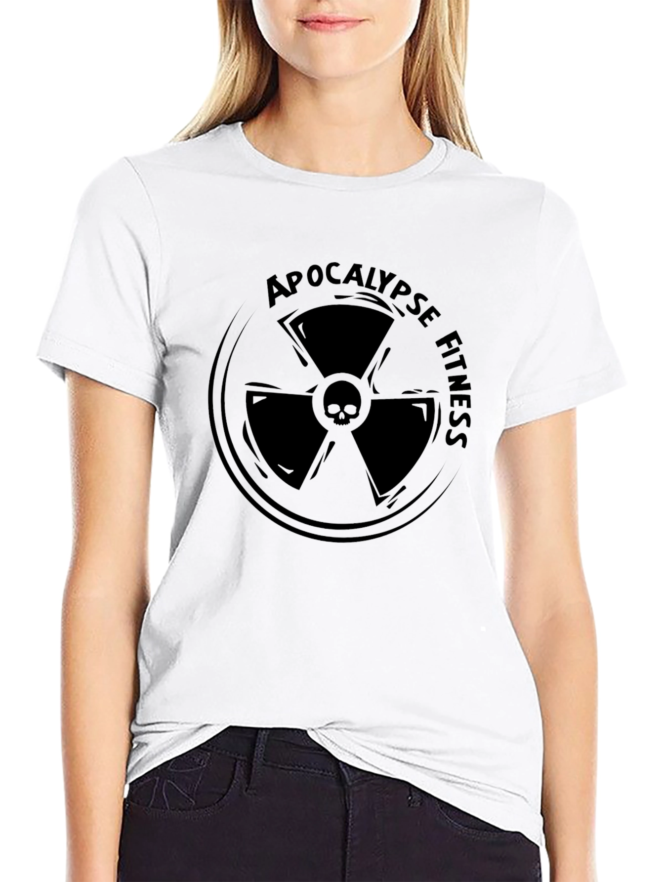 Apocalypse Fitness Black Graphic T-Shirt