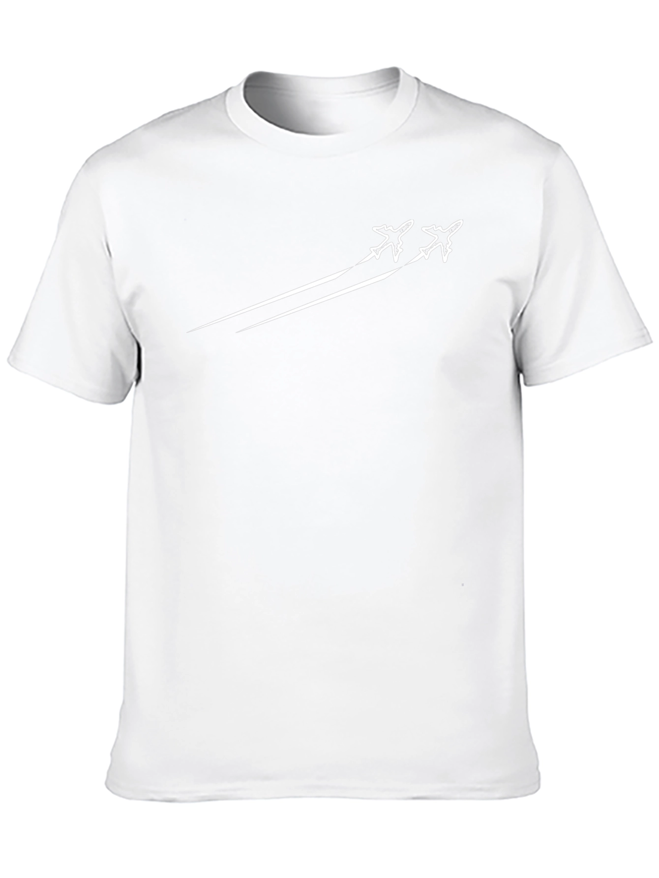 Jet Fighter Graphic Tee - Black