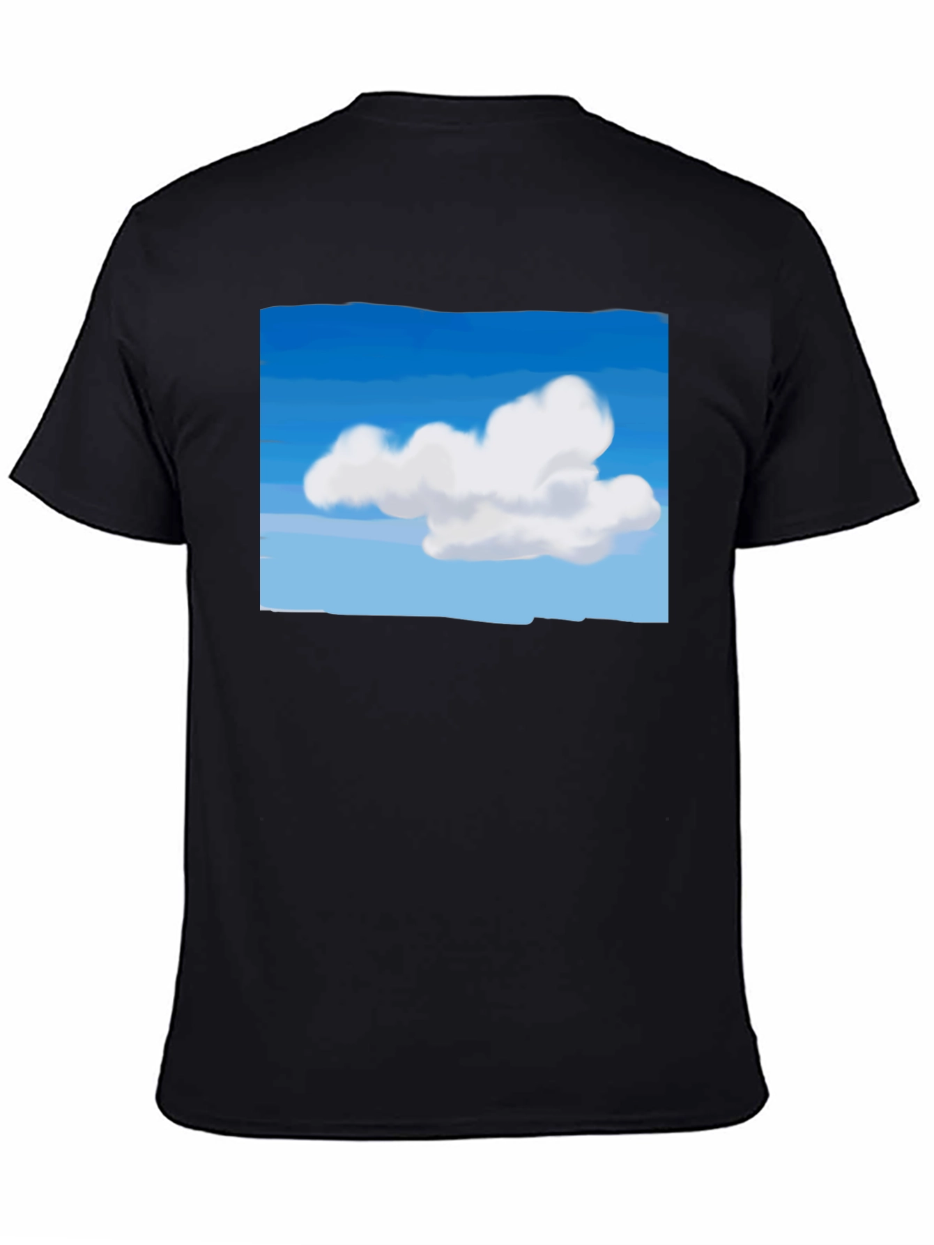 Cloudscape Graphic Tee - Cotton Comfort Unique Design