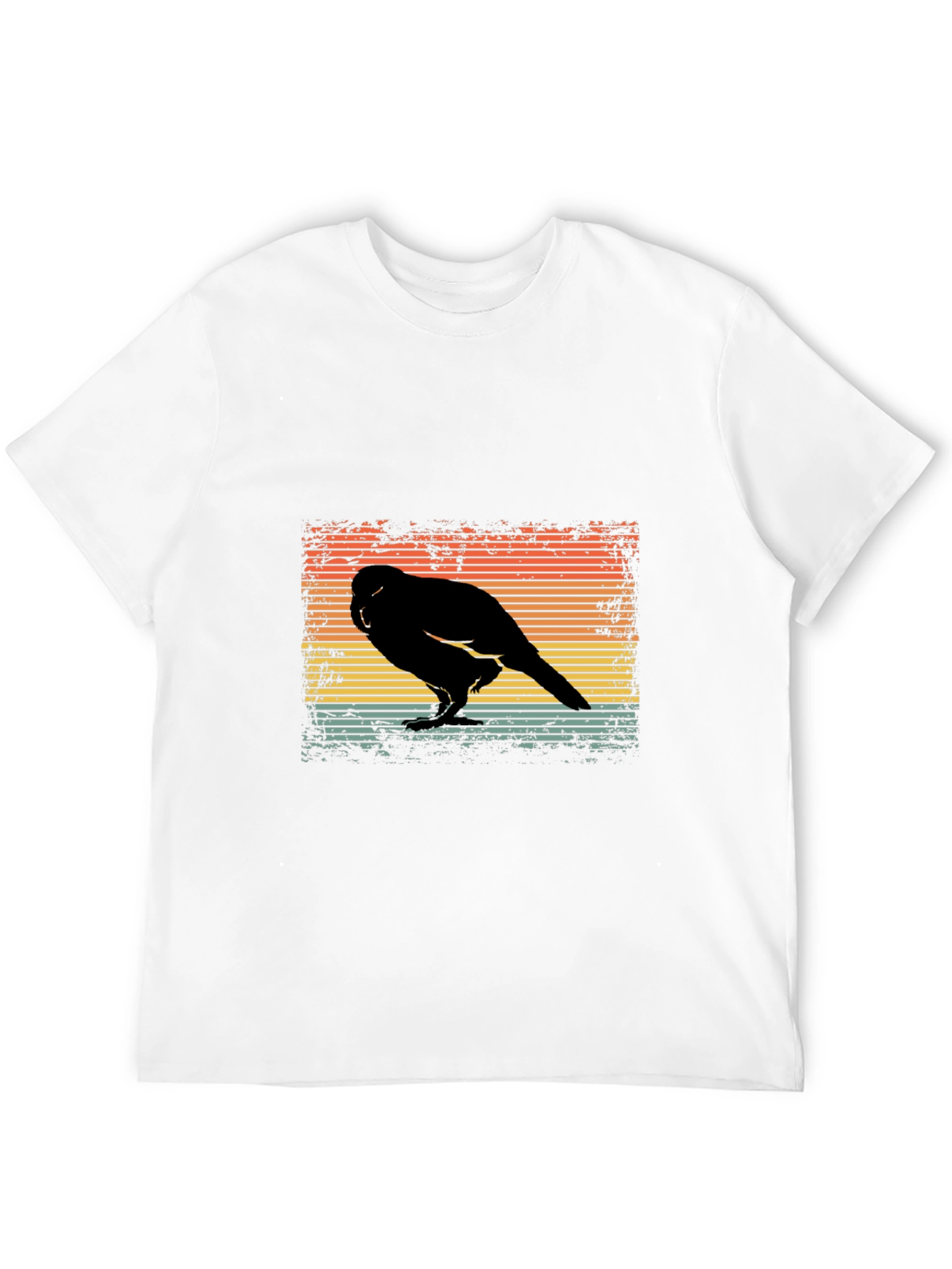 Retro Bird Silhouette T-Shirt