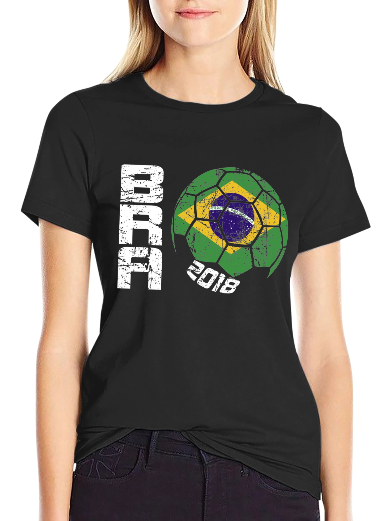 Brazil Soccer 2018 Graphic Tee