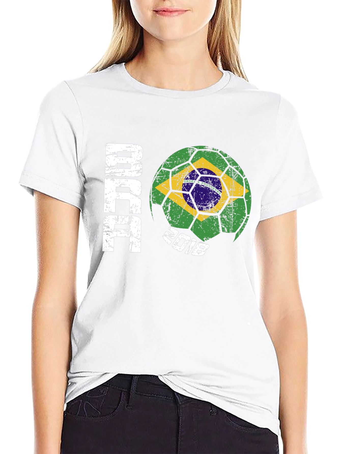 Brazil Soccer 2018 Graphic Tee