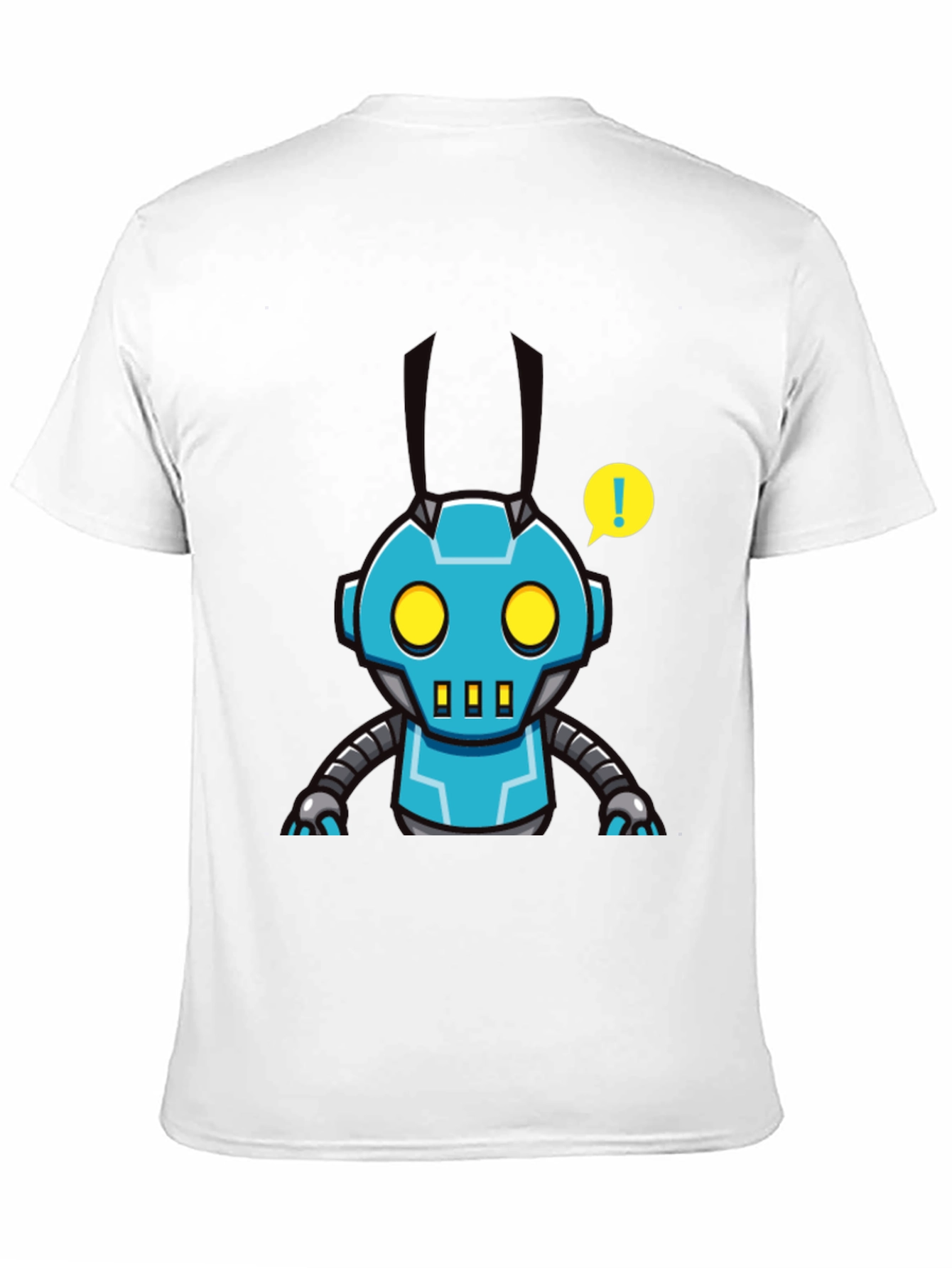 Robot Graphic T-Shirt - Cool Cartoon Design