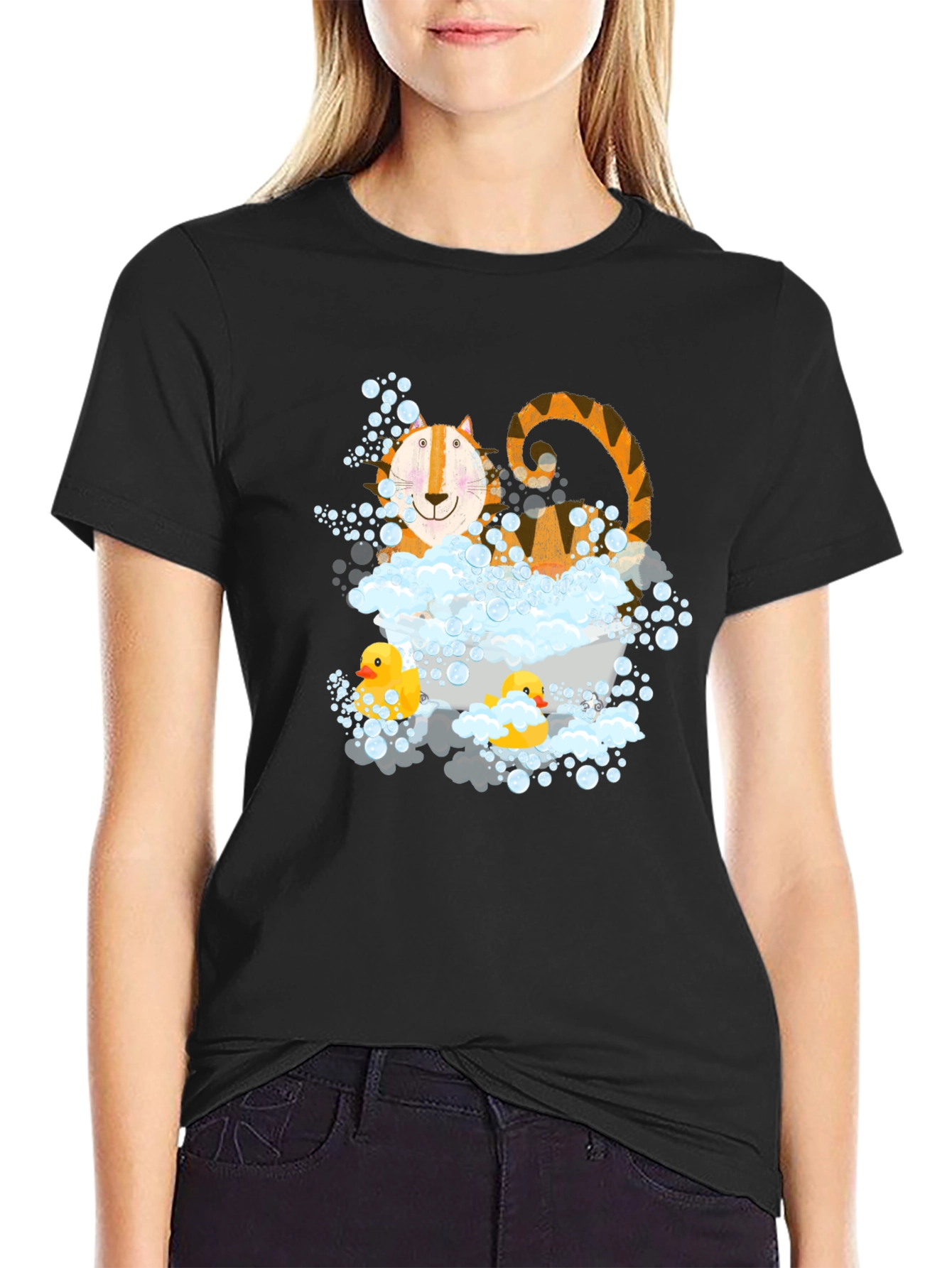 Tiger in Tub T-Shirt
