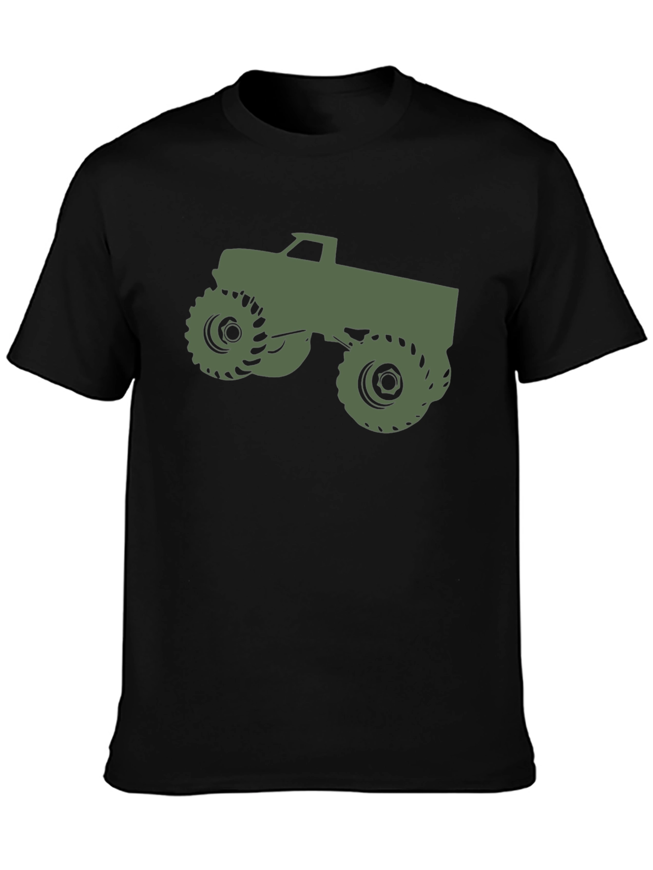 Monster Truck Graphic Tee - Cool Black T-Shirt