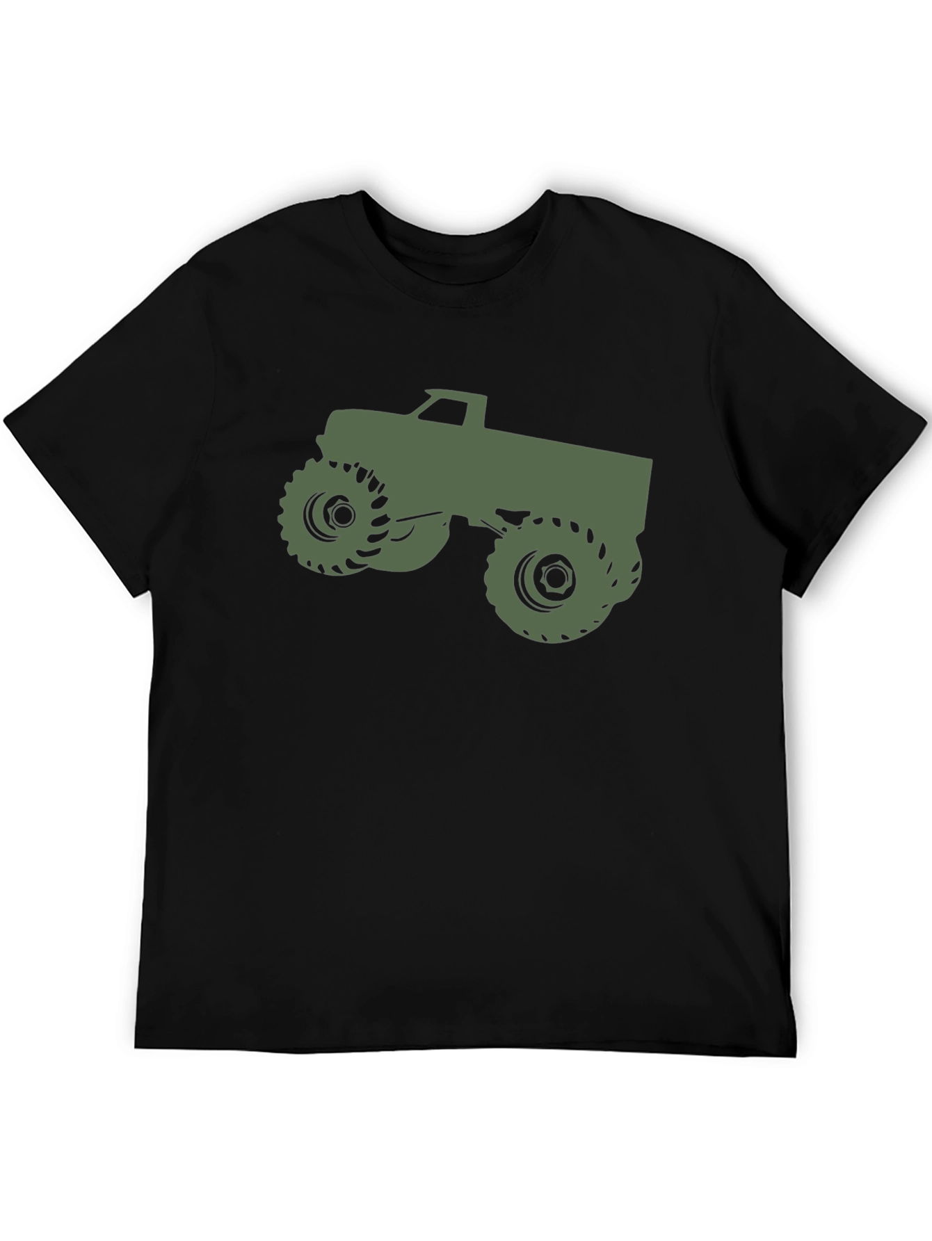 Monster Truck Graphic Tee - Cool Black T-Shirt