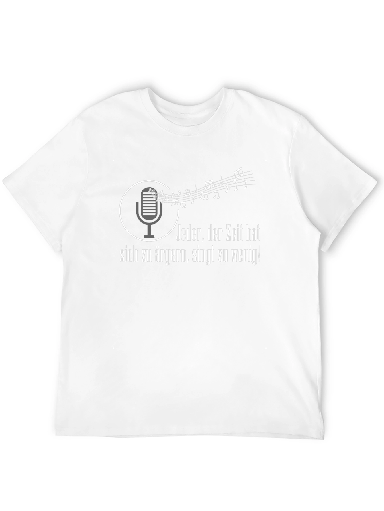 Sing More T-Shirt - Musical Note Design