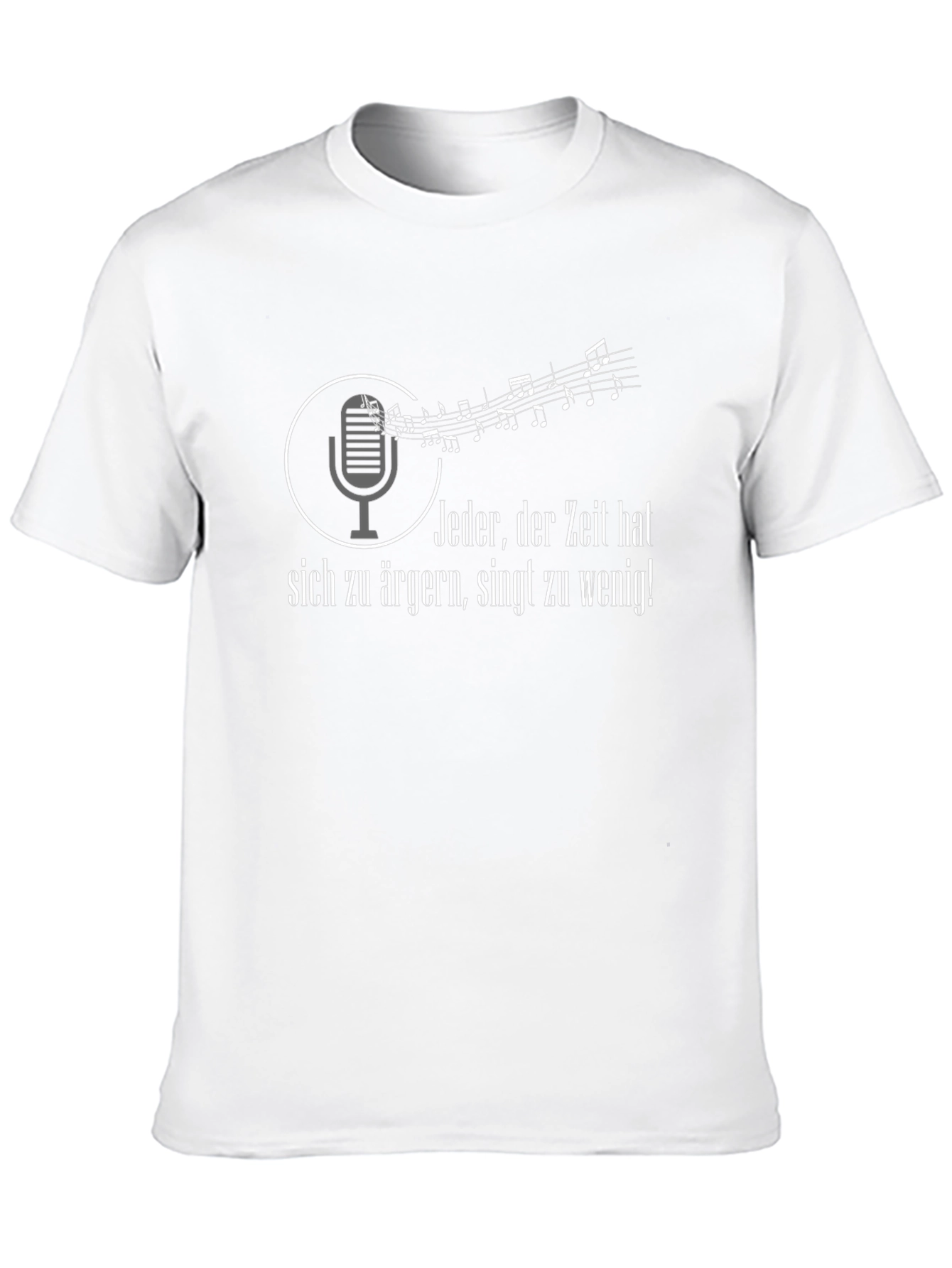 Sing More T-Shirt - Musical Note Design
