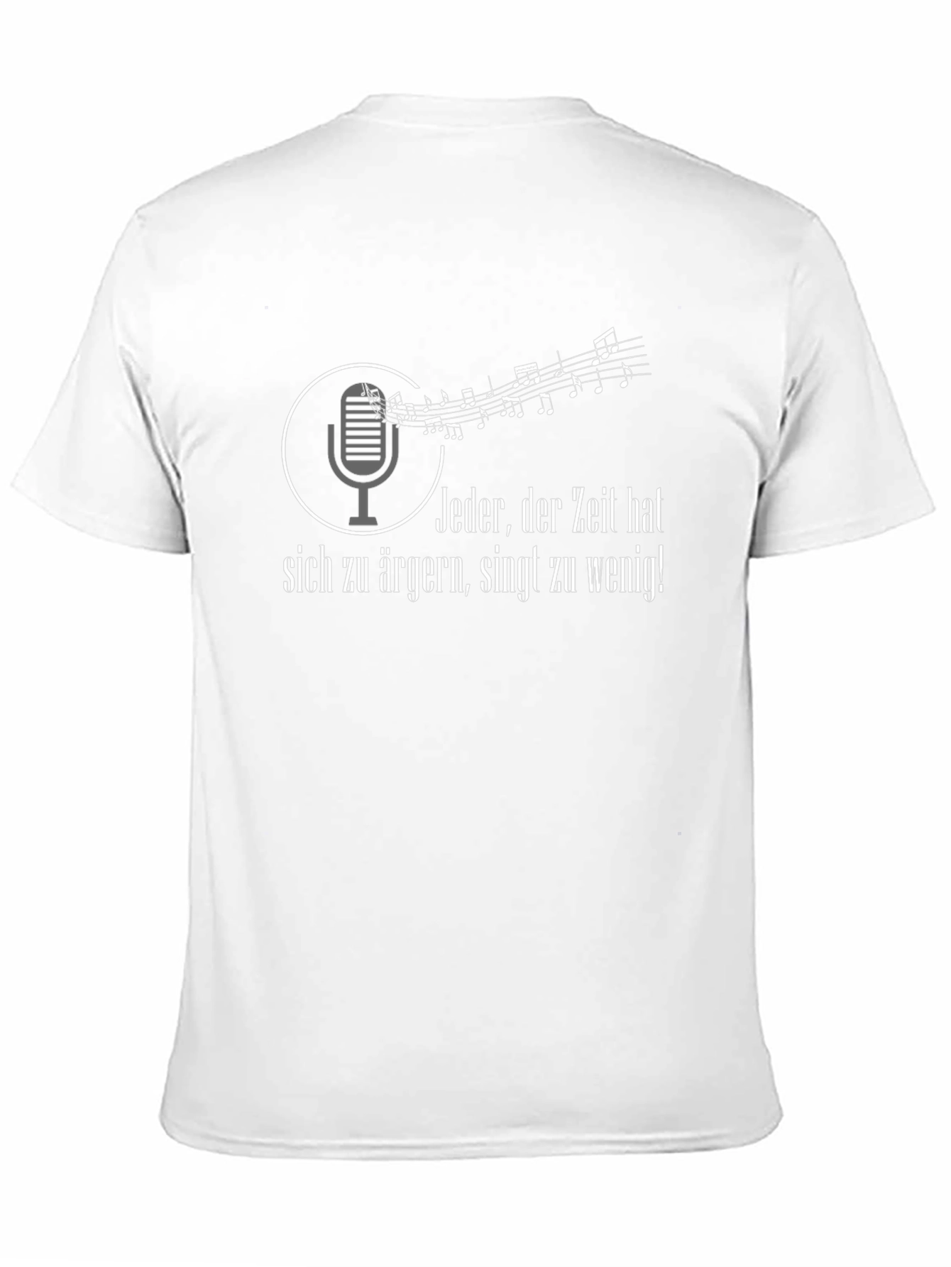 Sing More T-Shirt - Musical Note Design