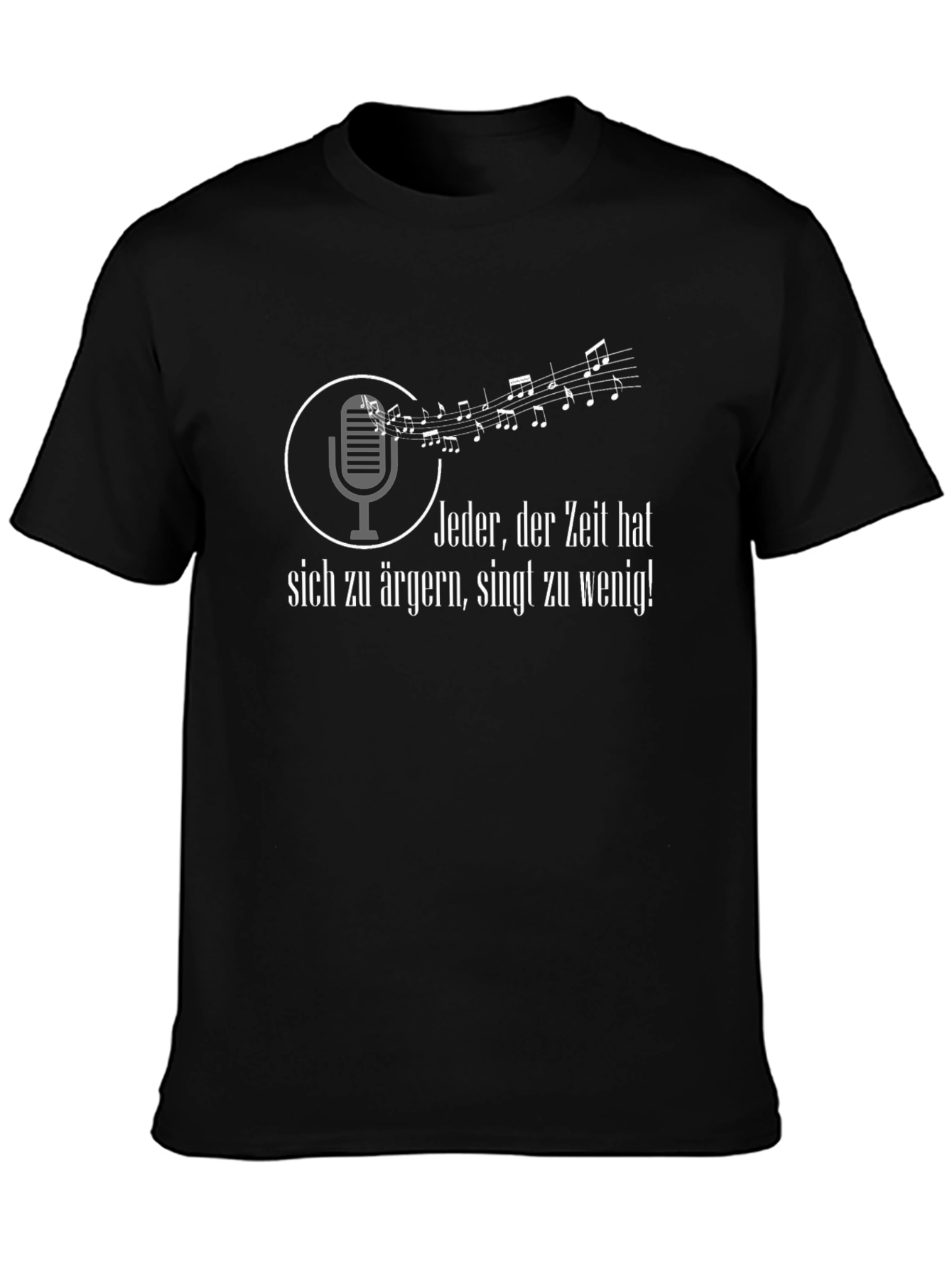 Sing More T-Shirt - Musical Note Design