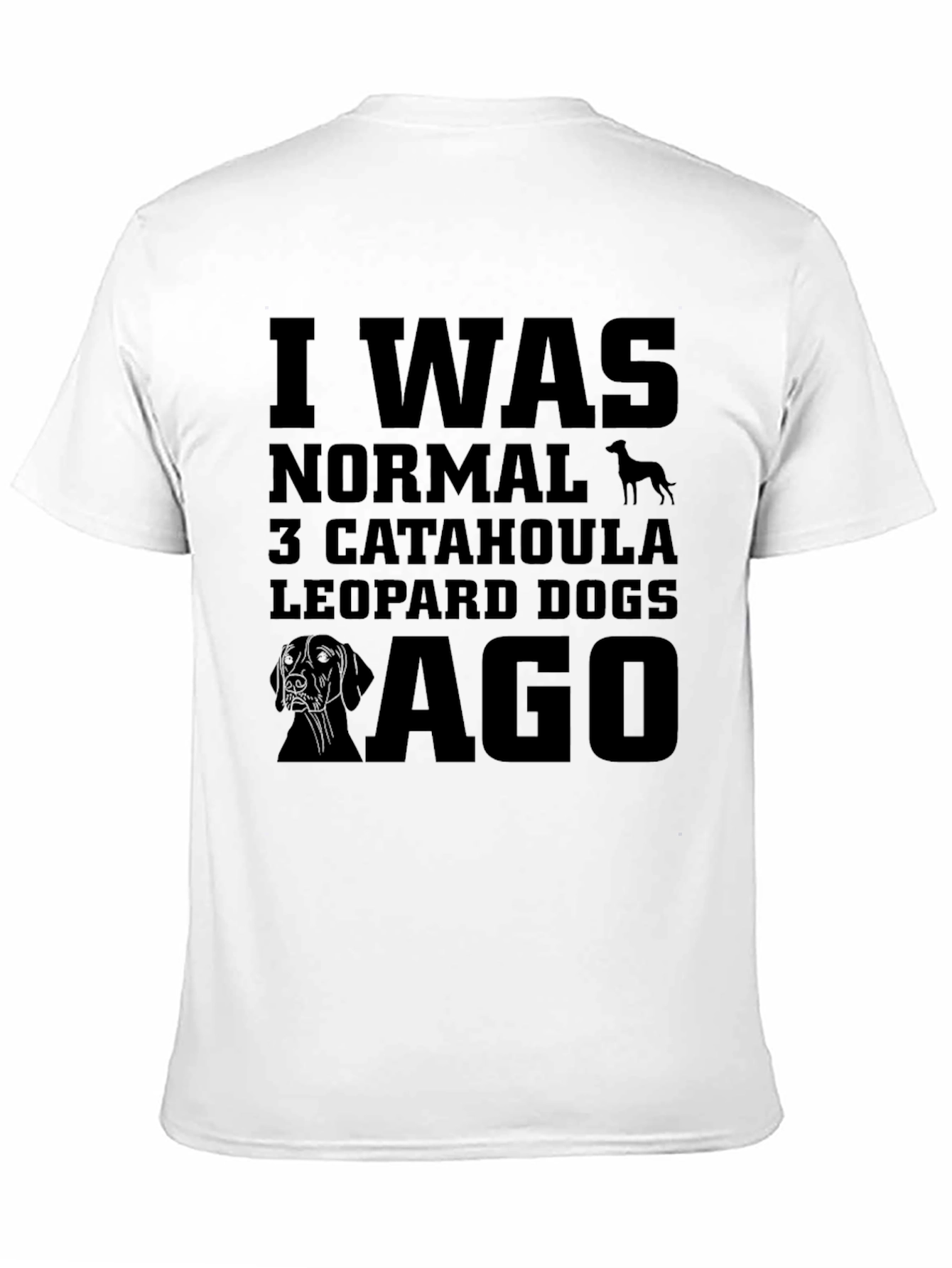 Cat Leopard Dog Graphic T-Shirt