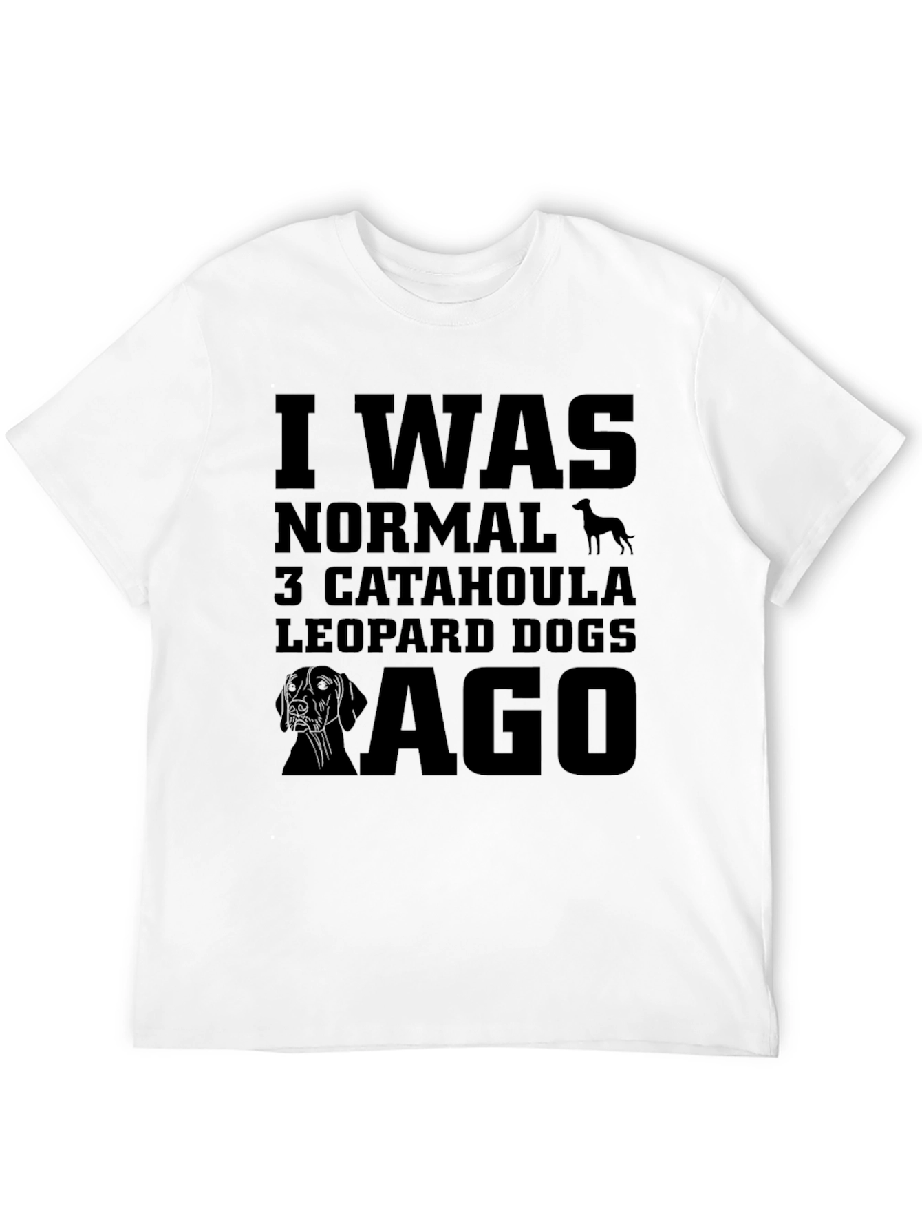 Cat Leopard Dog Graphic T-Shirt