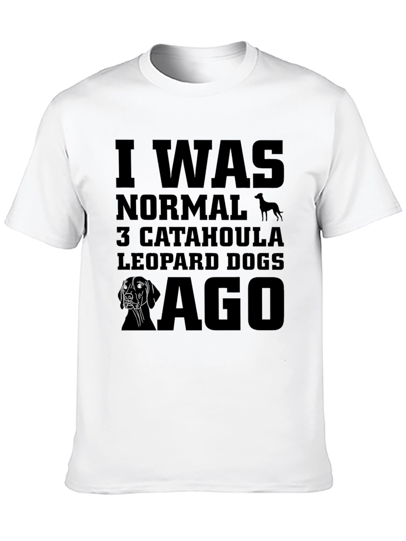 Cat Leopard Dog Graphic T-Shirt