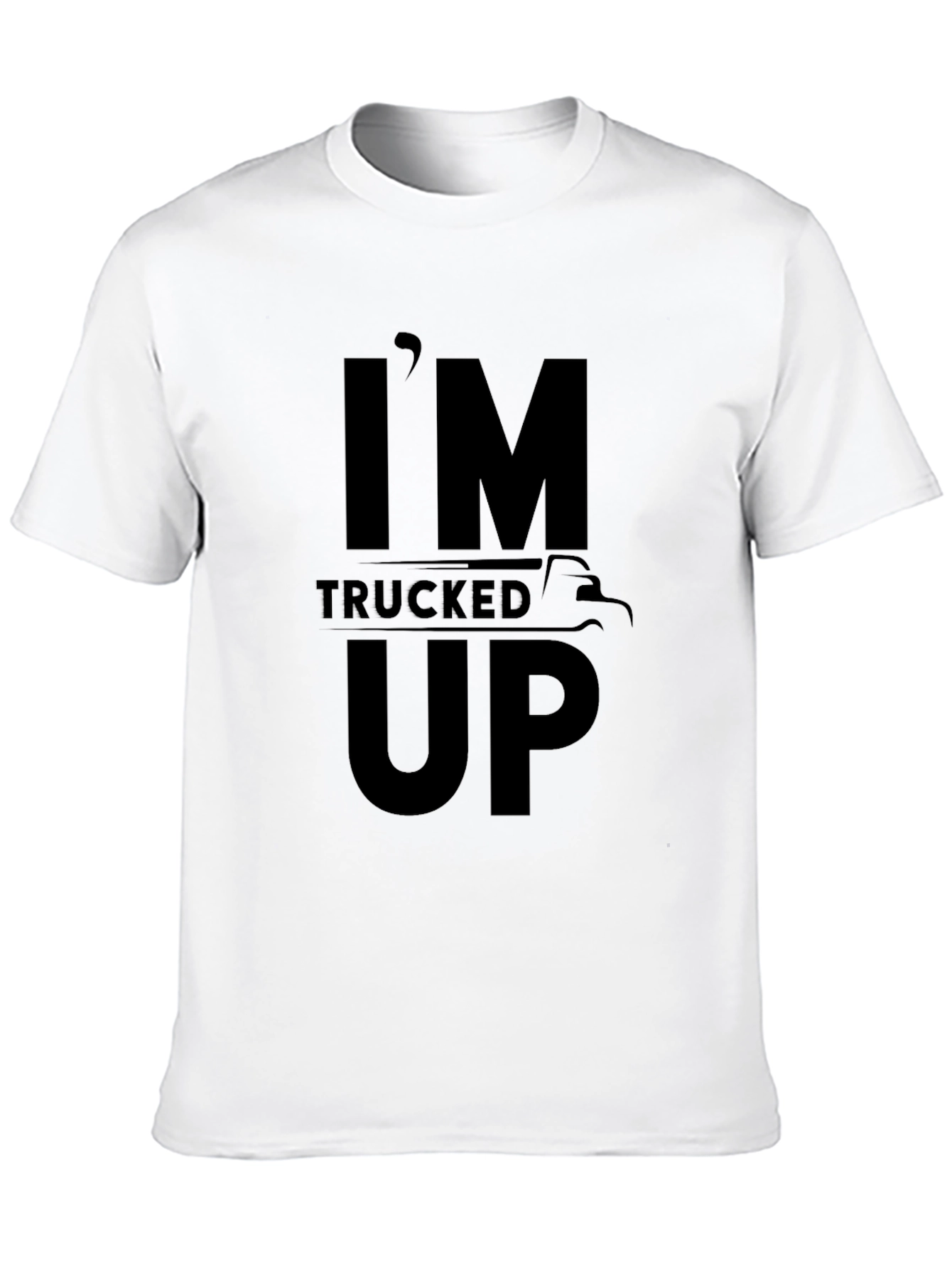 Im Trucked Up Graphic T-Shirt - Black