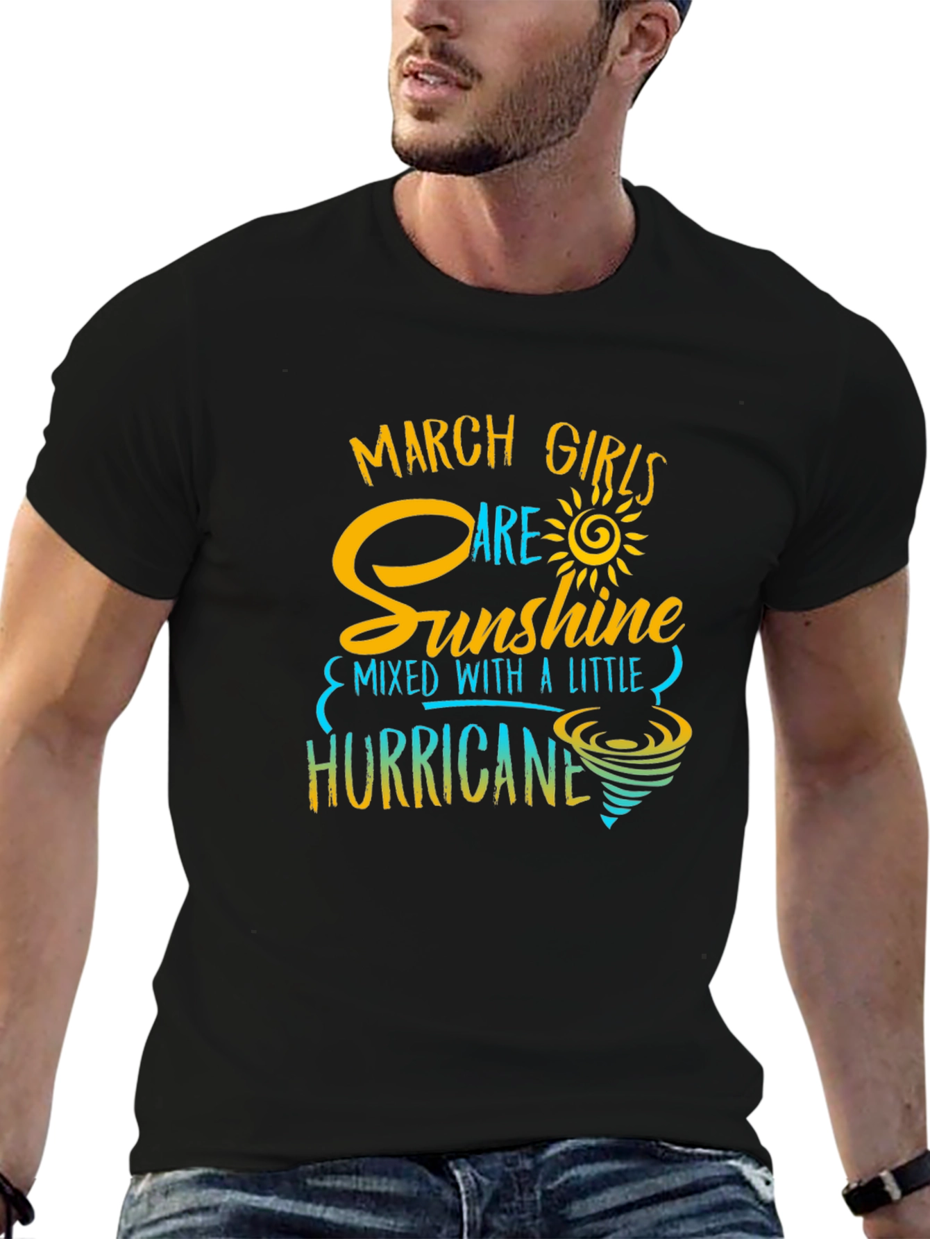 March Girls Sunshine & Hurricane Graphic Tee