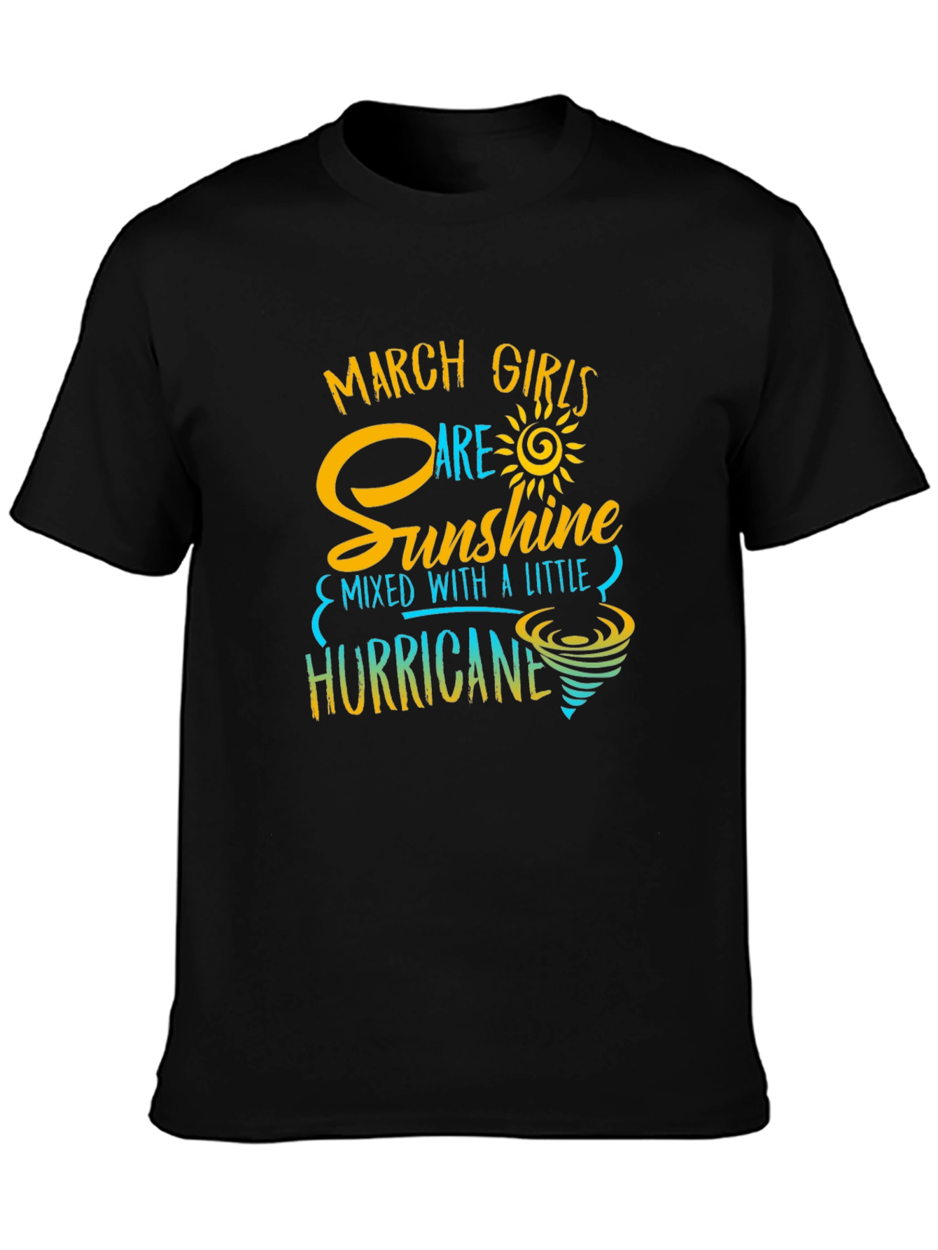 March Girls Sunshine & Hurricane Graphic Tee