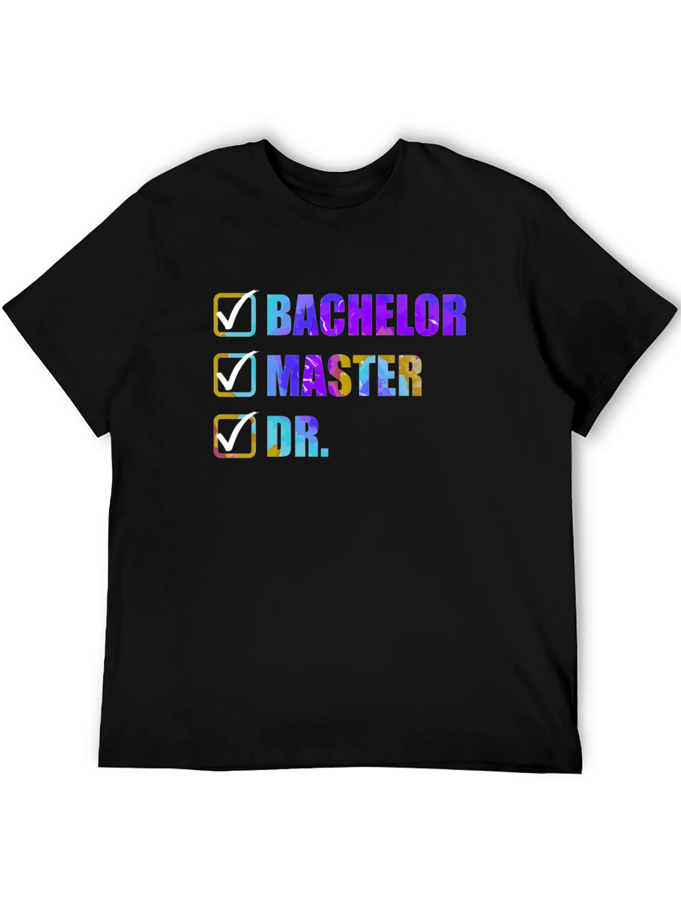 Graduated! Degree Checkbox Tee