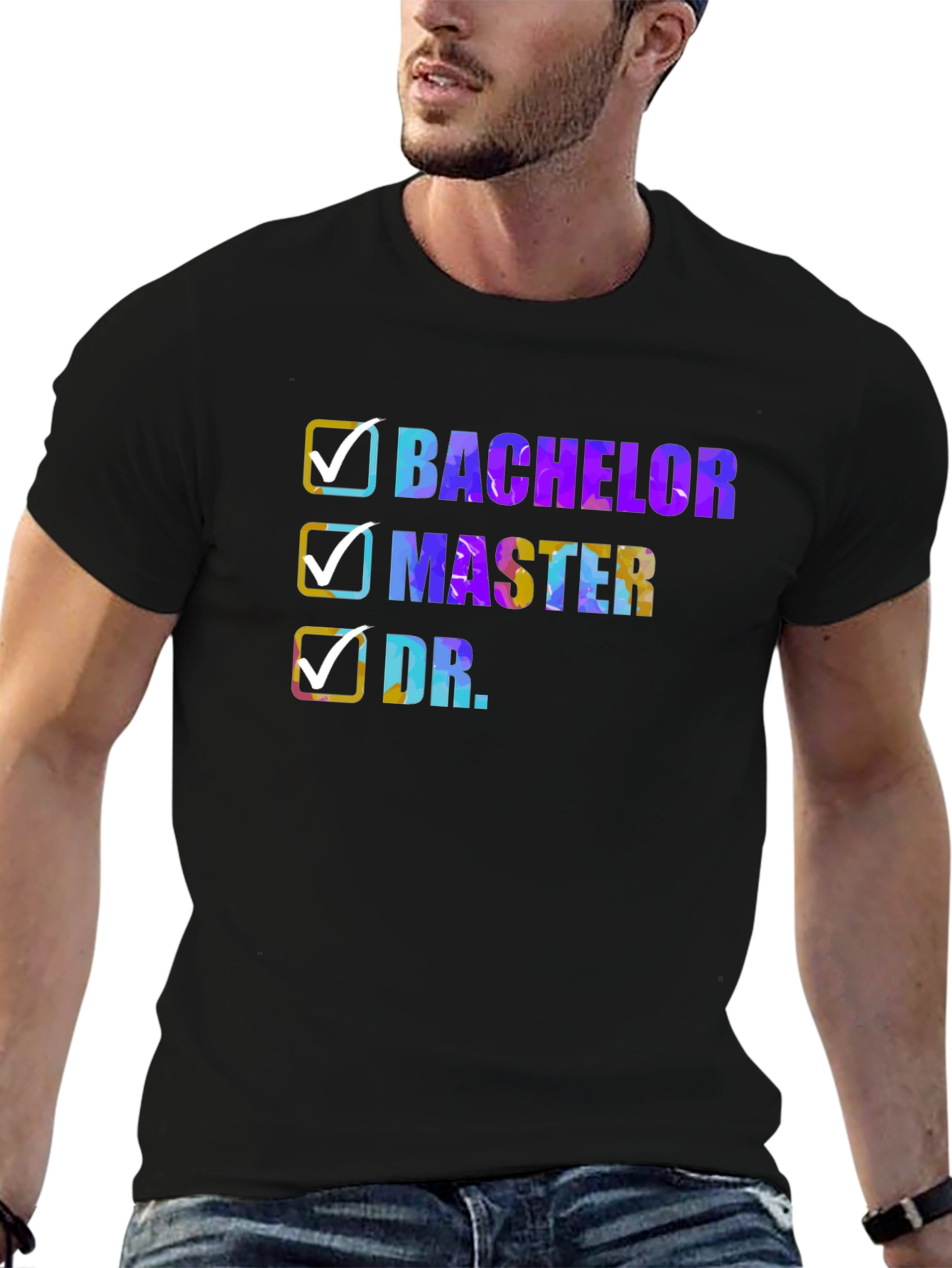 Graduated! Degree Checkbox Tee