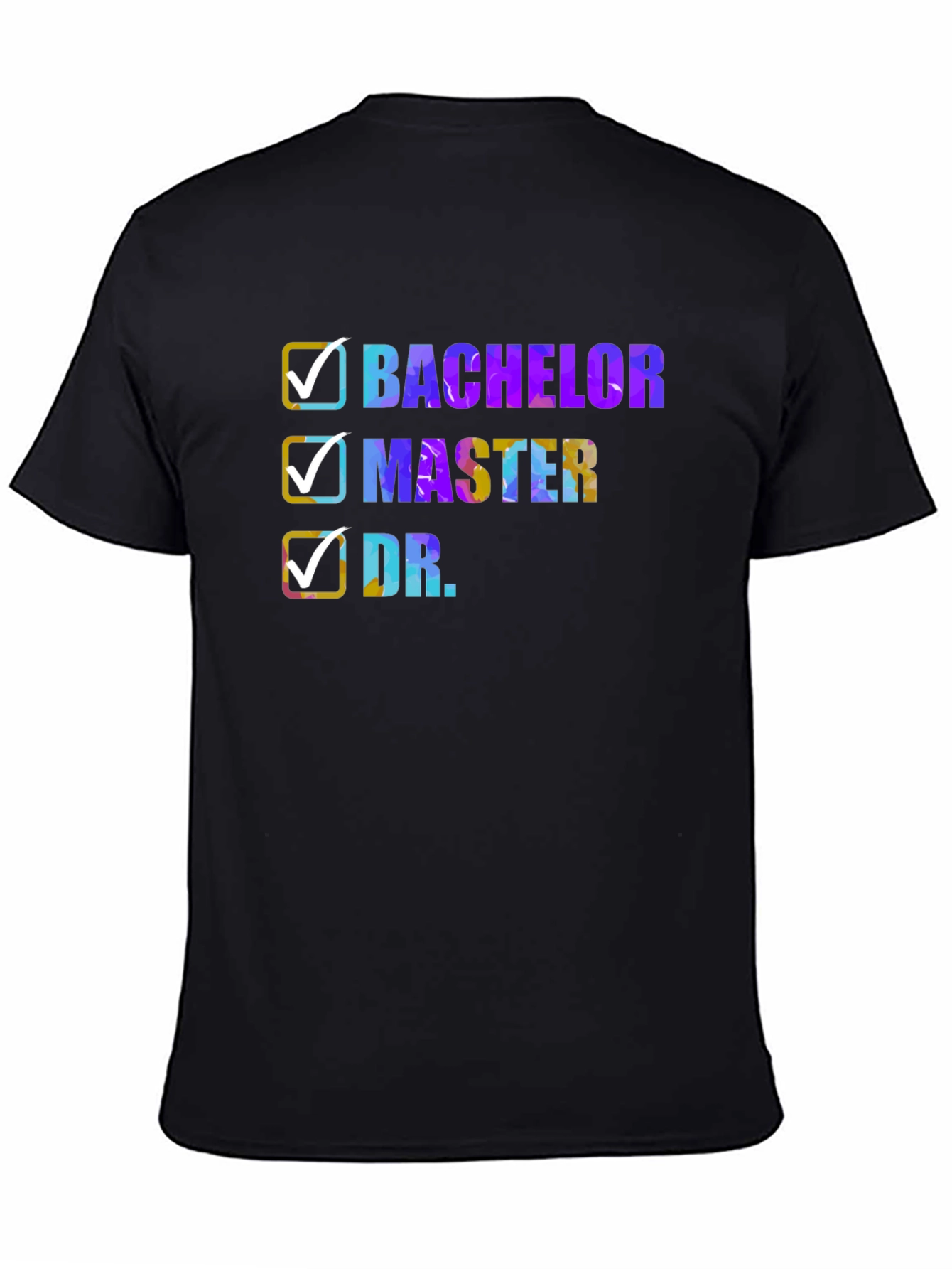 Graduated! Degree Checkbox Tee