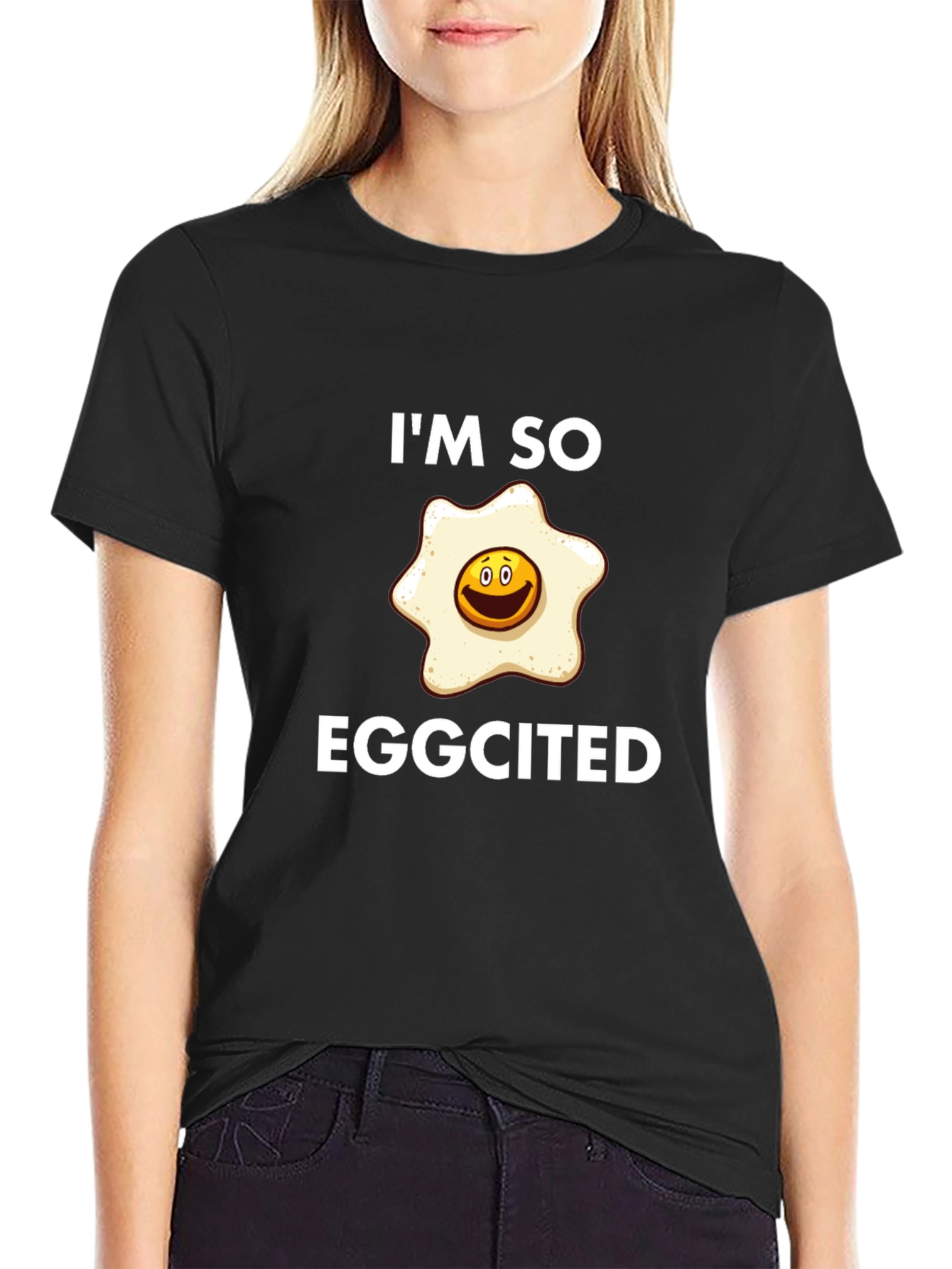 Im So Eggcited T-Shirt - Funny Egg Pun Tee