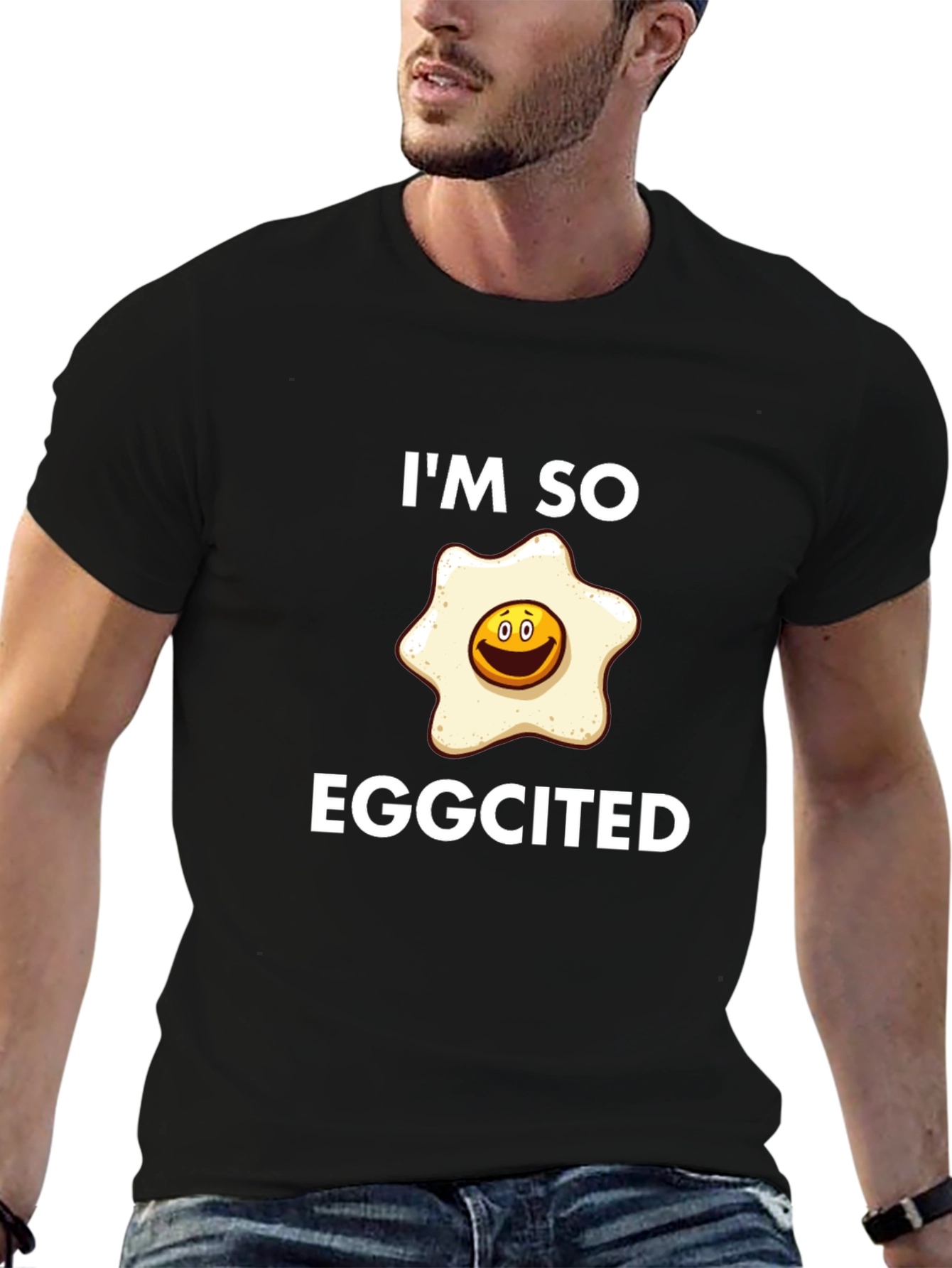 Im So Eggcited T-Shirt - Funny Egg Pun Tee