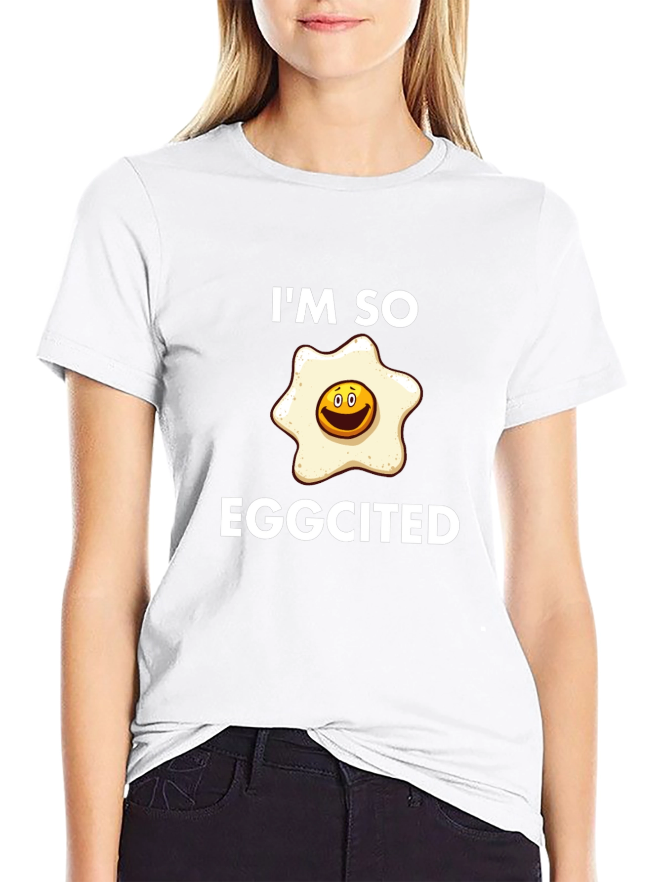 Im So Eggcited T-Shirt - Funny Egg Pun Tee