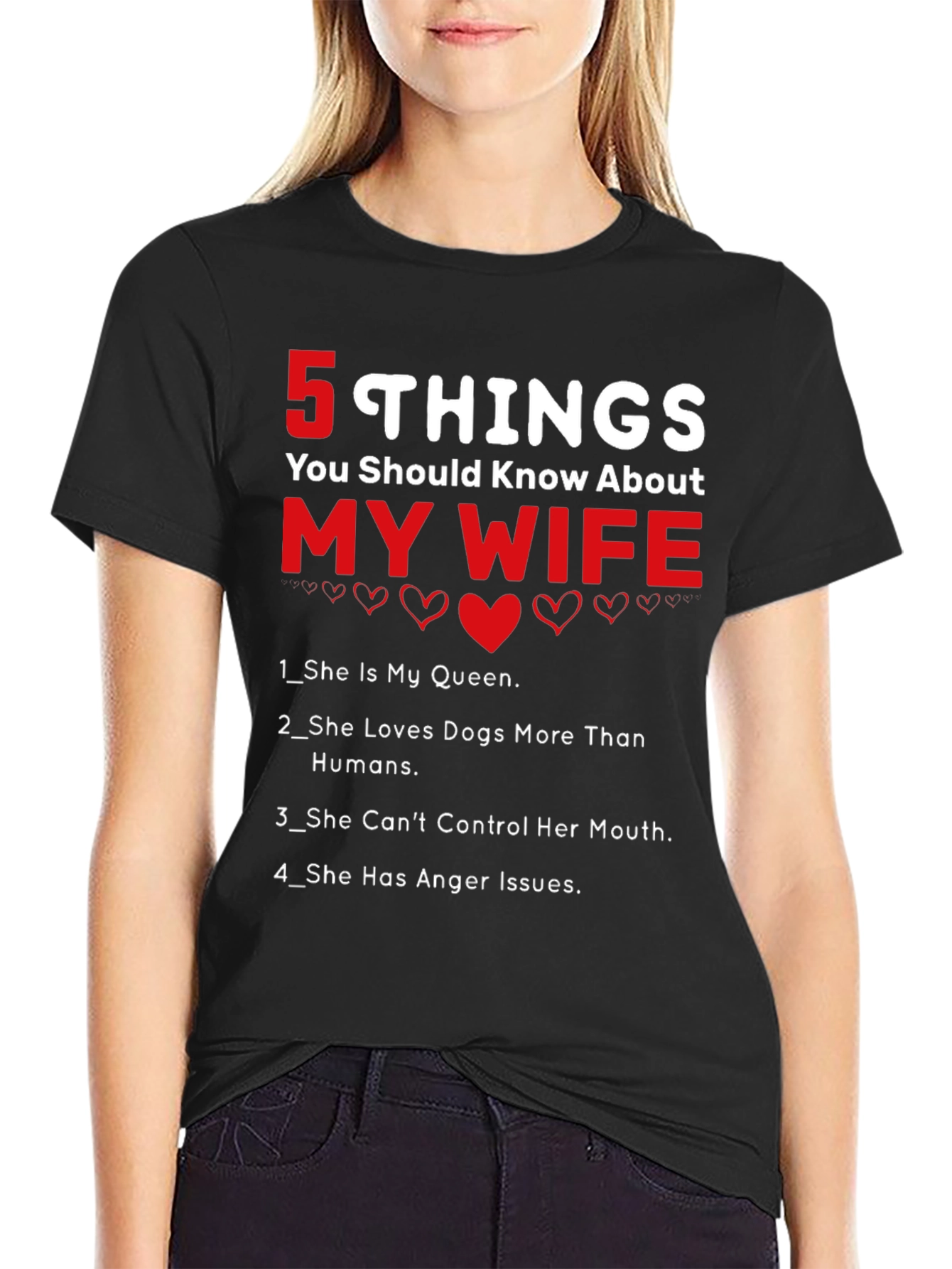5 Things You Should Know About My Wife T-Shirt