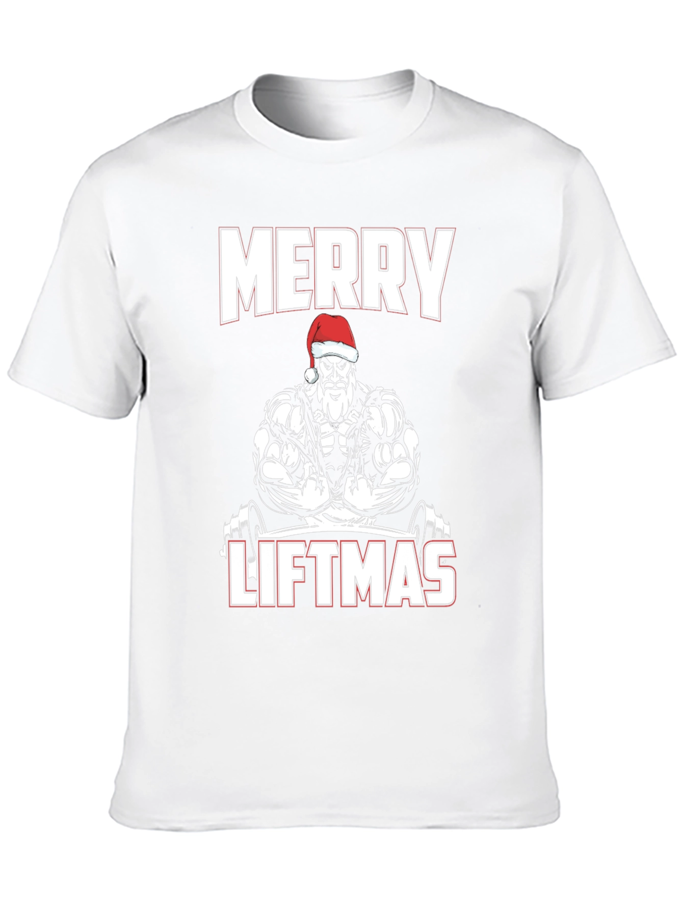 Merry Liftmas Santa Gym T-Shirt