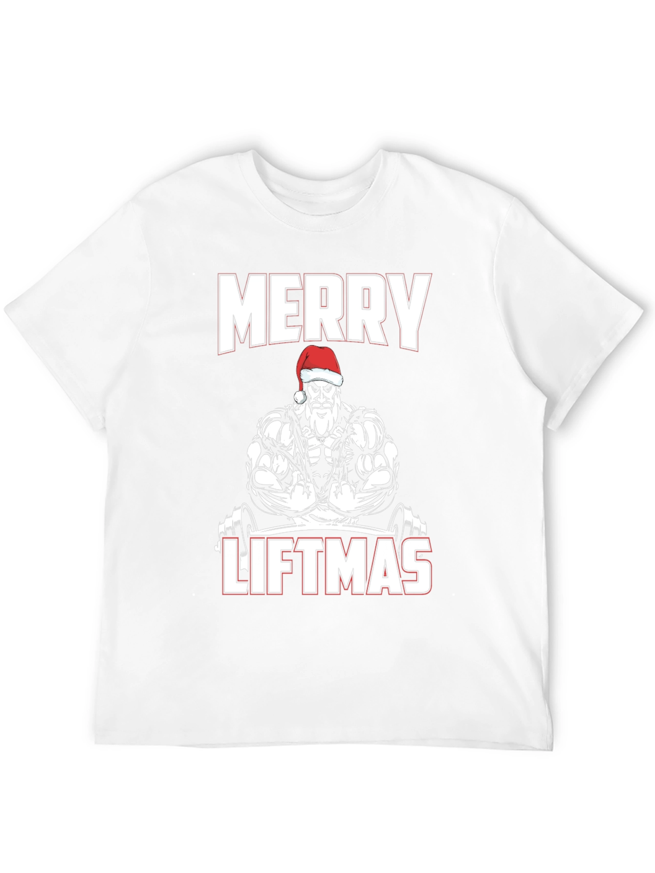 Merry Liftmas Santa Gym T-Shirt