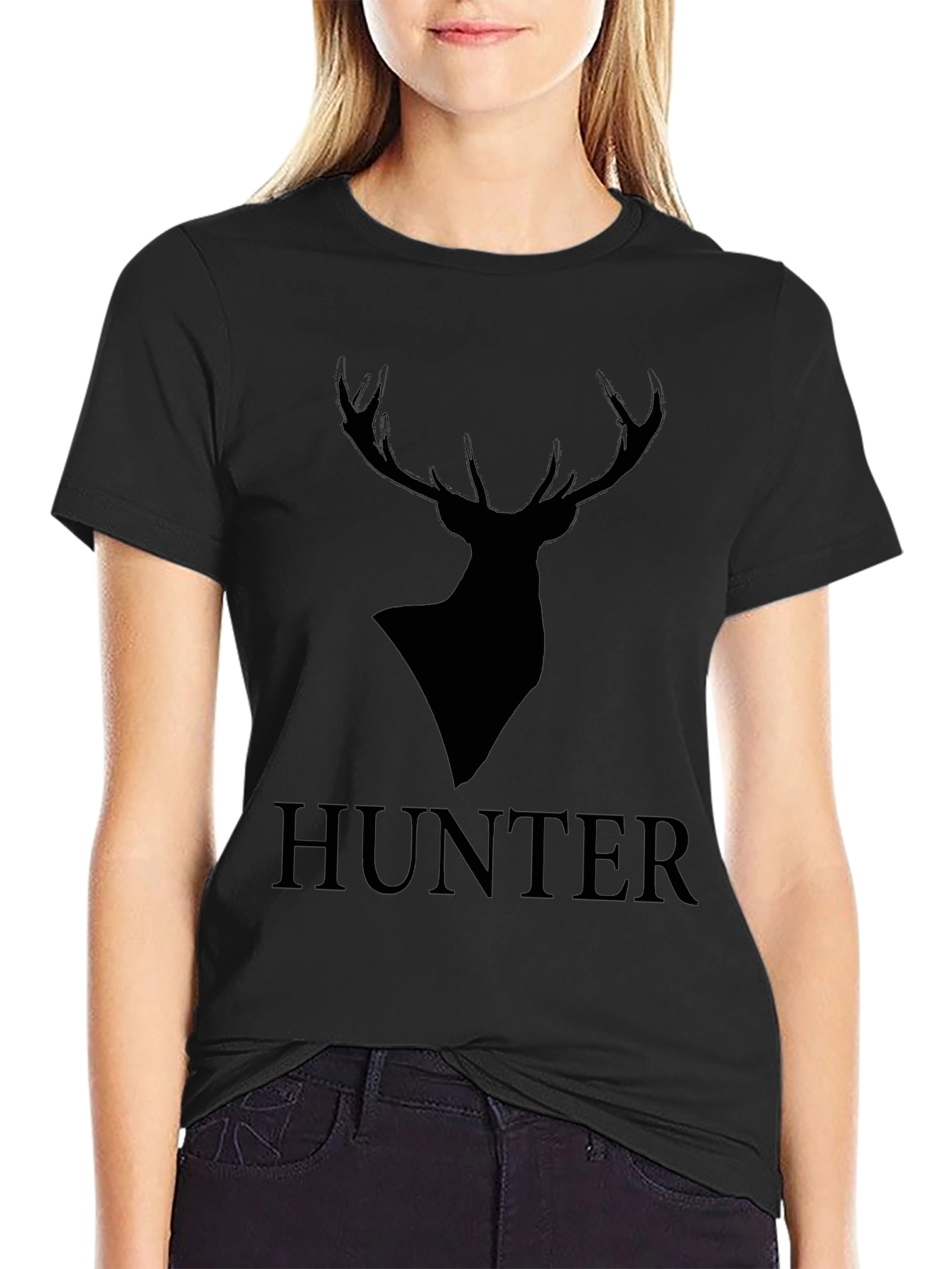 Hunter Deer Graphic T-Shirt